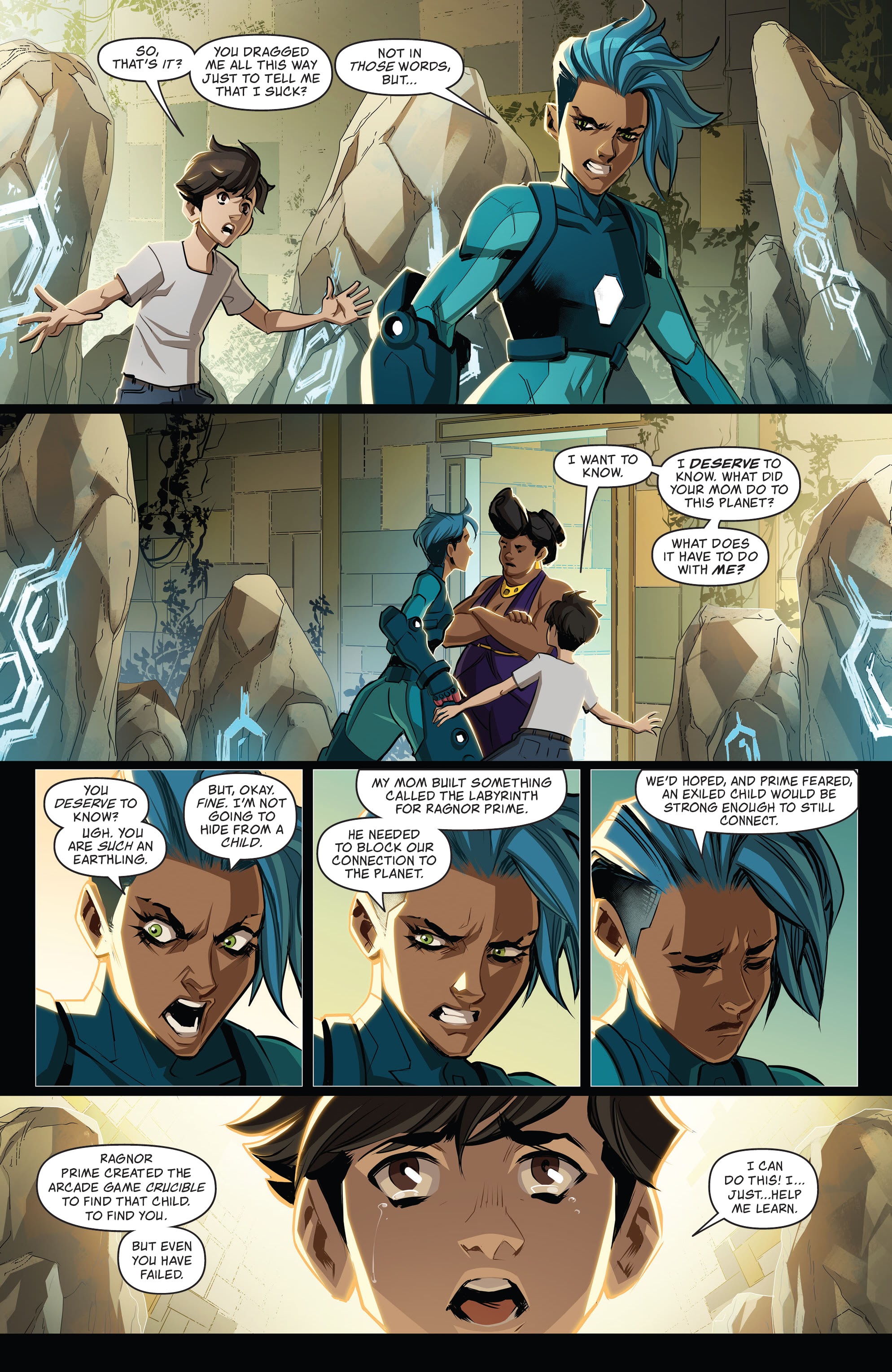 Read online Hexagon comic -  Issue #4 - 15