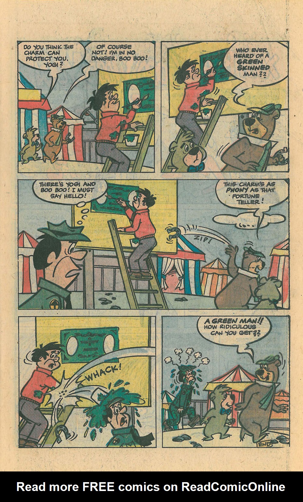 Read online Yogi Bear (1970) comic -  Issue #33 - 11