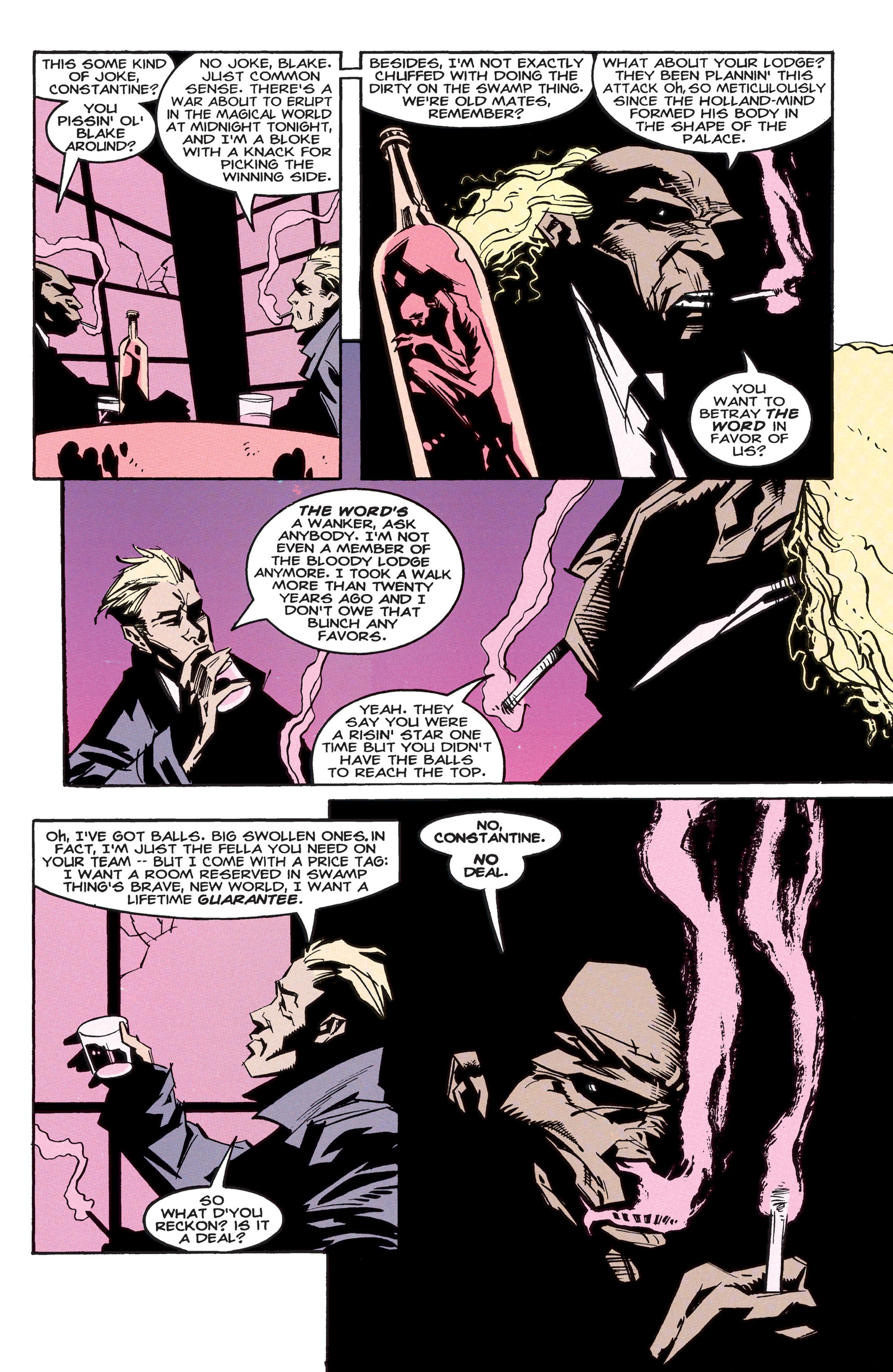 Read online Swamp Thing (1982) comic -  Issue # _TPB - Trial by Fire - 210