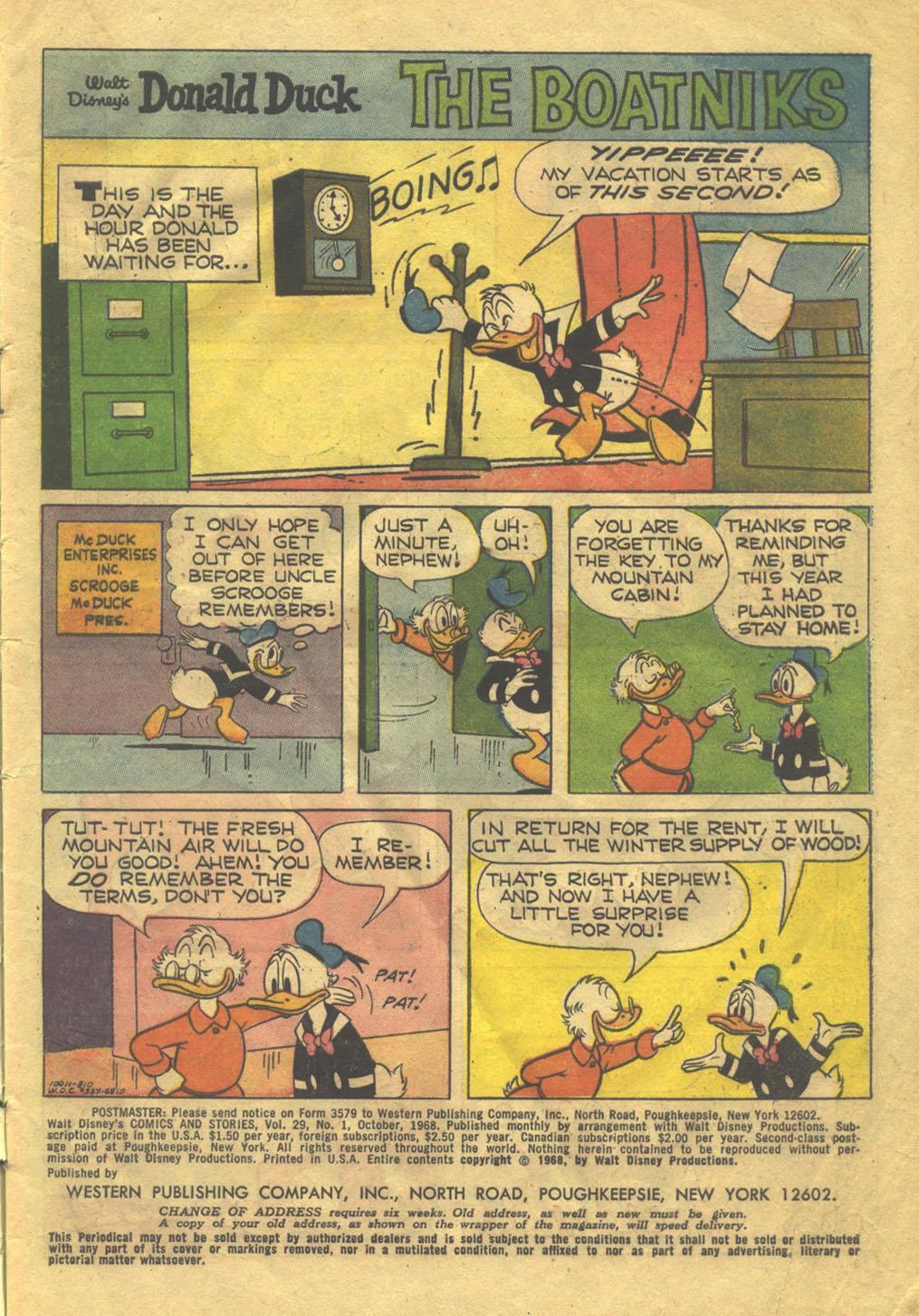 Walt Disney's Comics and Stories issue 337 - Page 3