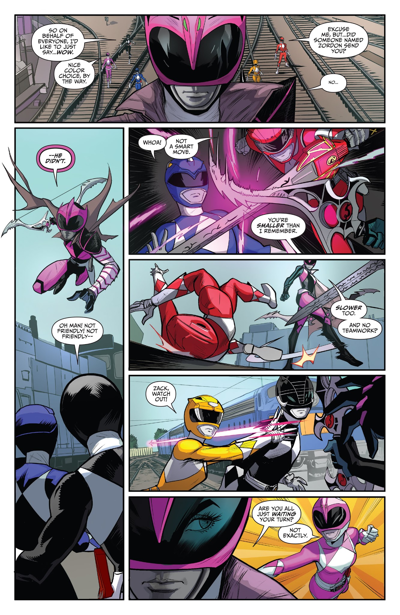 Read online Saban's Go Go Power Rangers comic -  Issue #9 - 14