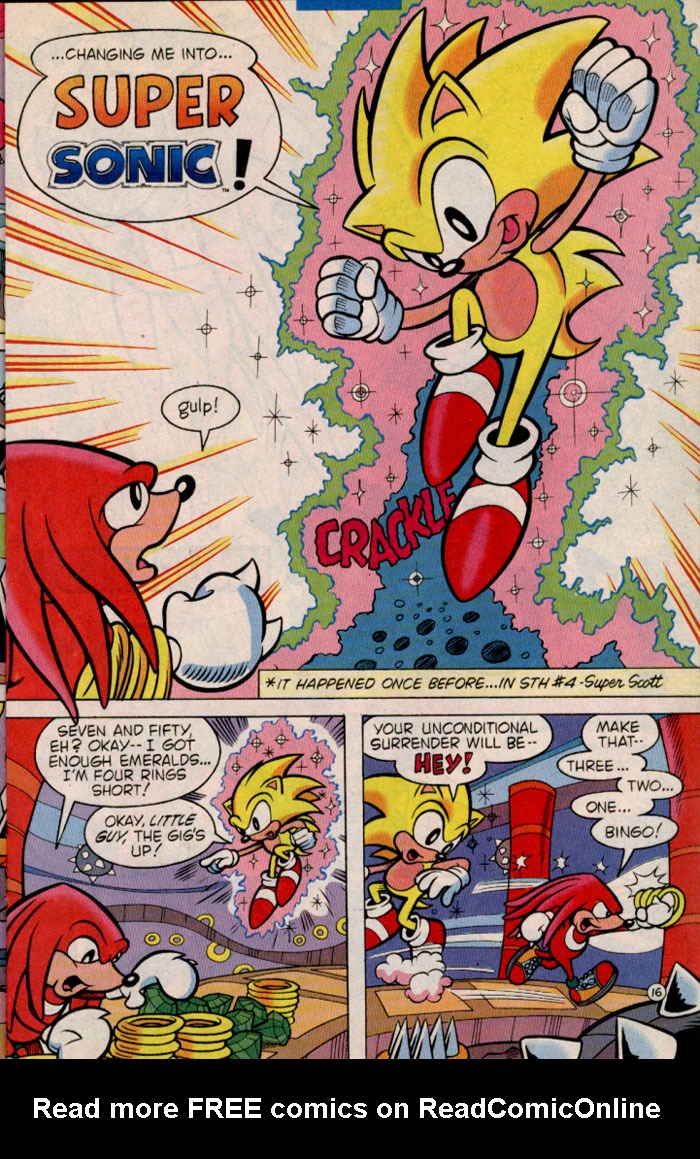 Read online Super Sonic vs. Hyper Knuckles comic -  Issue # Full - 18