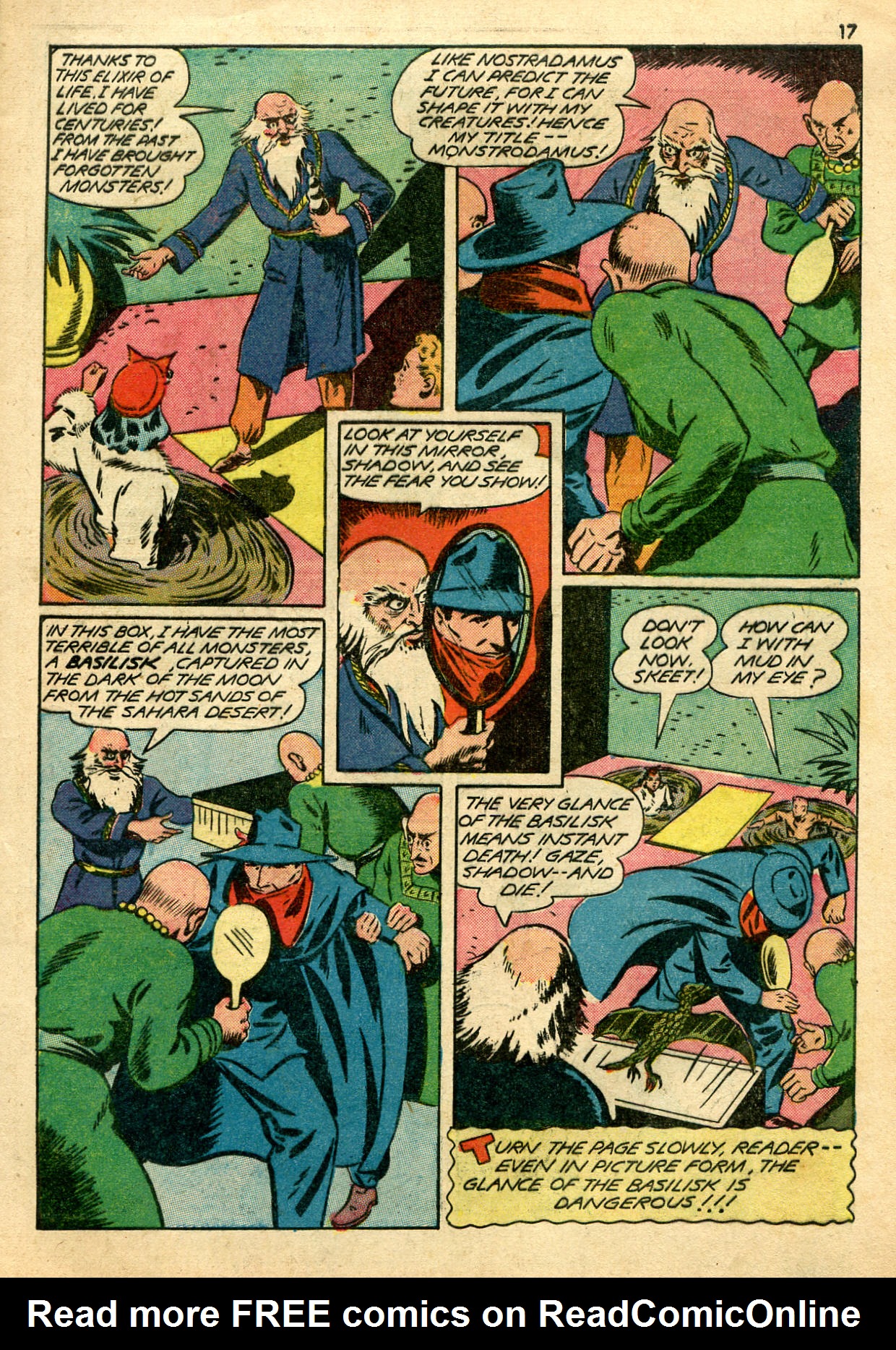 Read online Shadow Comics comic -  Issue #27 - 18