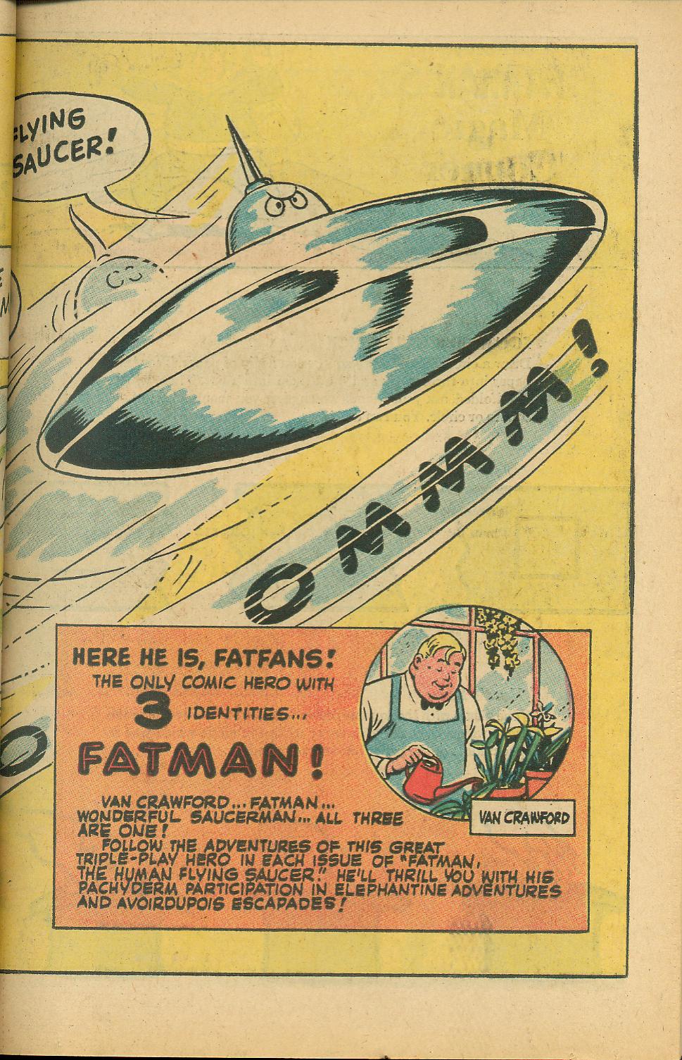 Read online Fatman, The Human Flying Saucer comic -  Issue #3 - 35