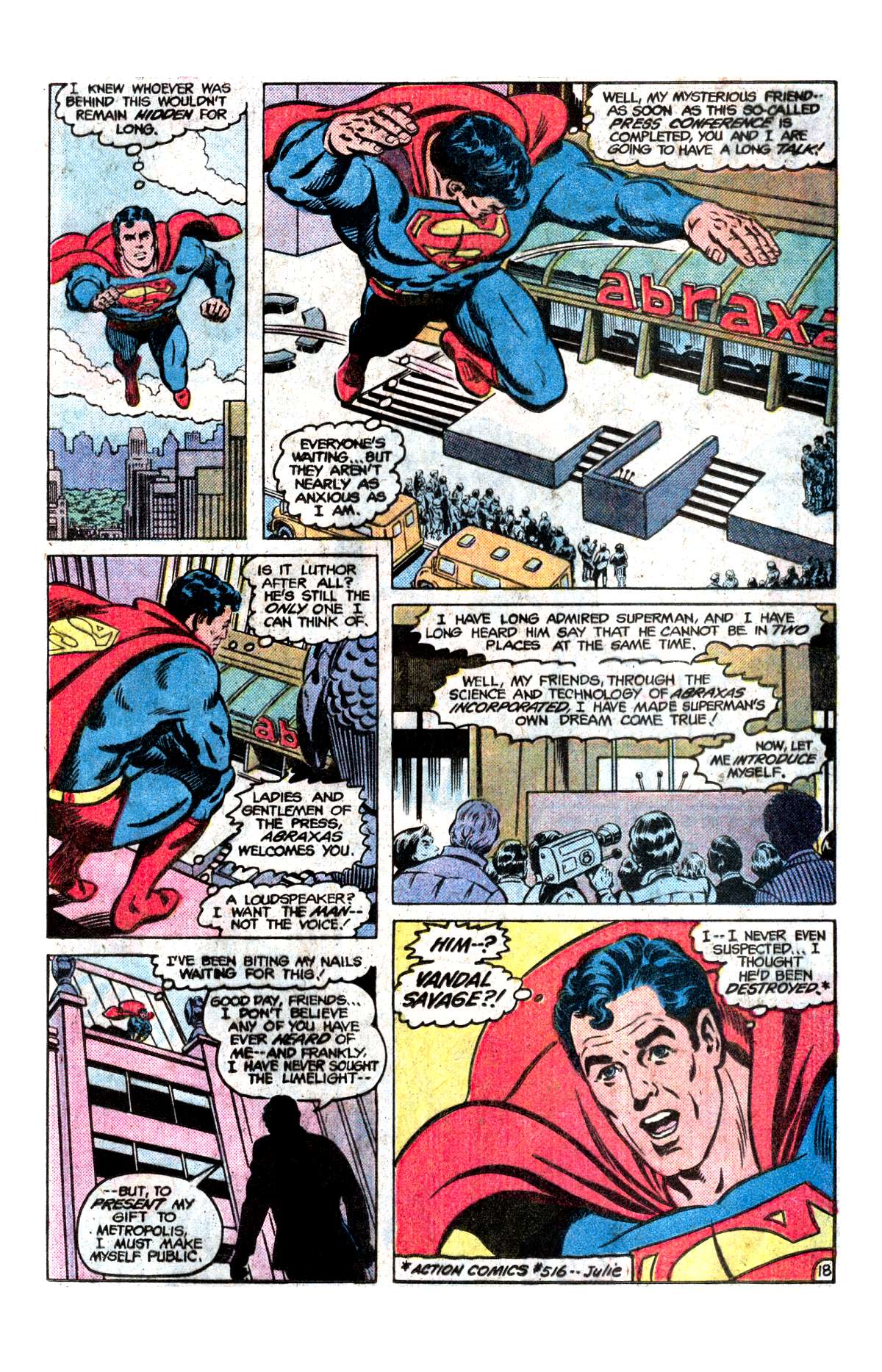 Read online Action Comics (1938) comic -  Issue #542 - 19