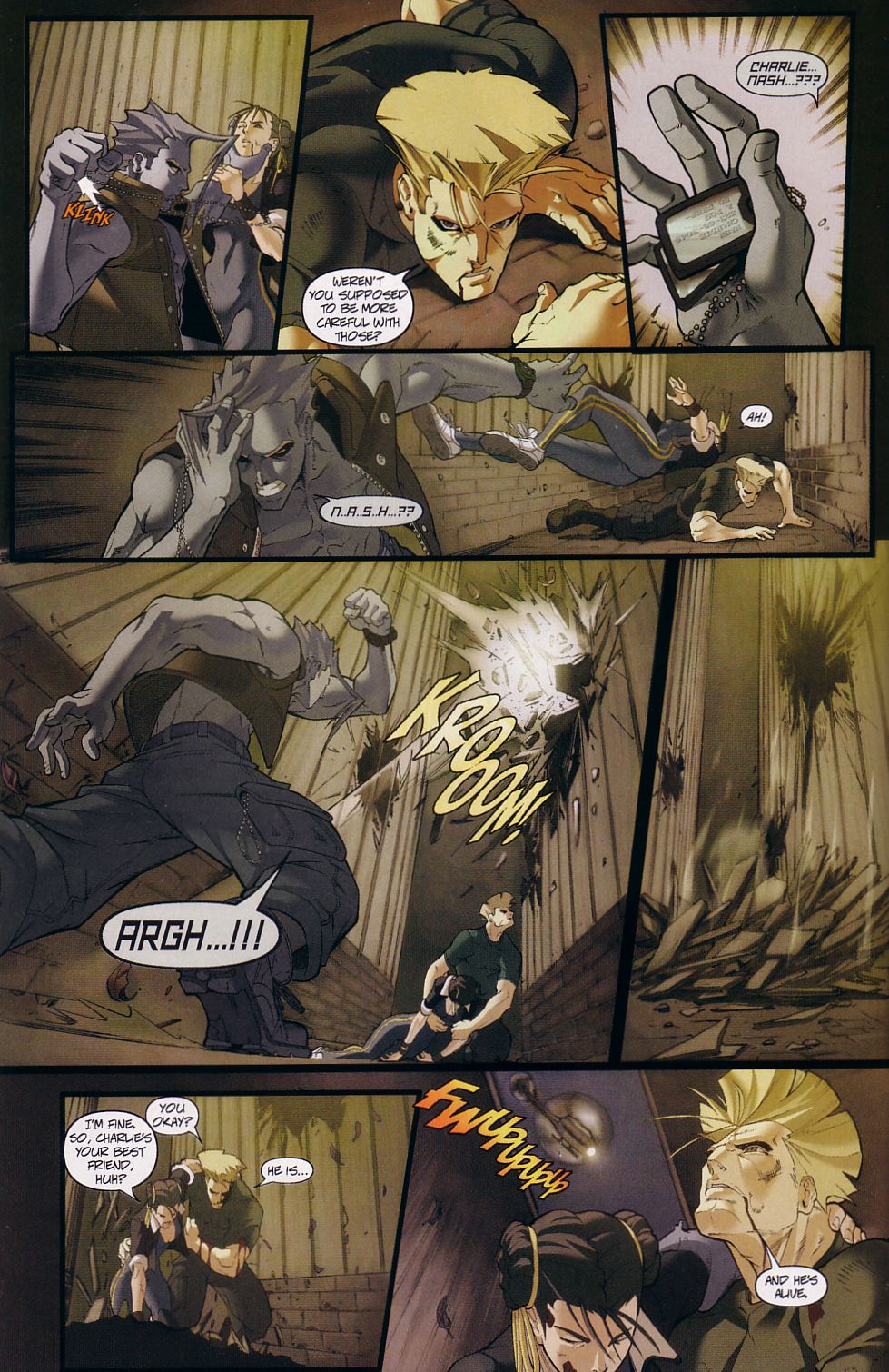 Read online Street Fighter (2003) comic -  Issue #4 - 9