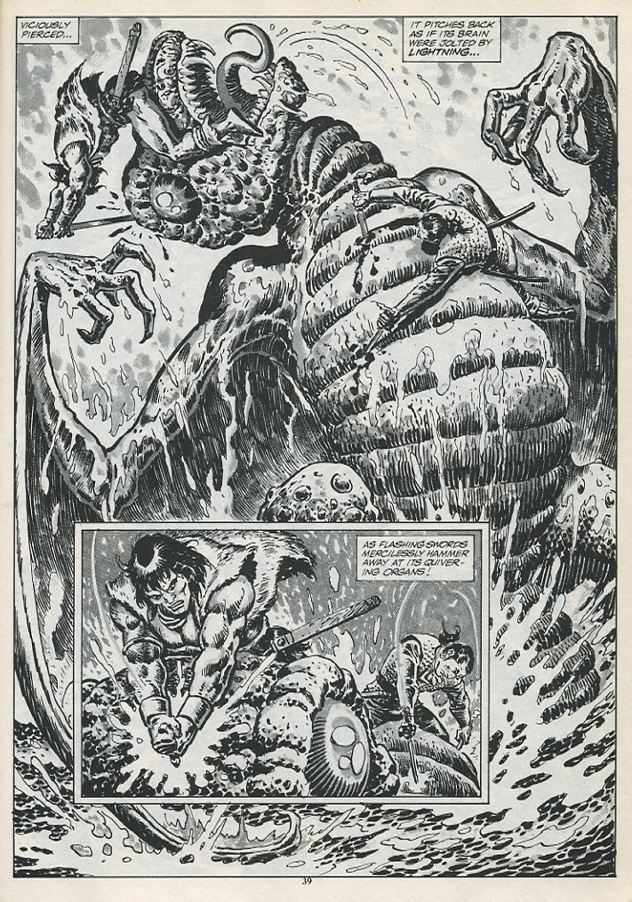 The Savage Sword Of Conan issue 187 - Page 41