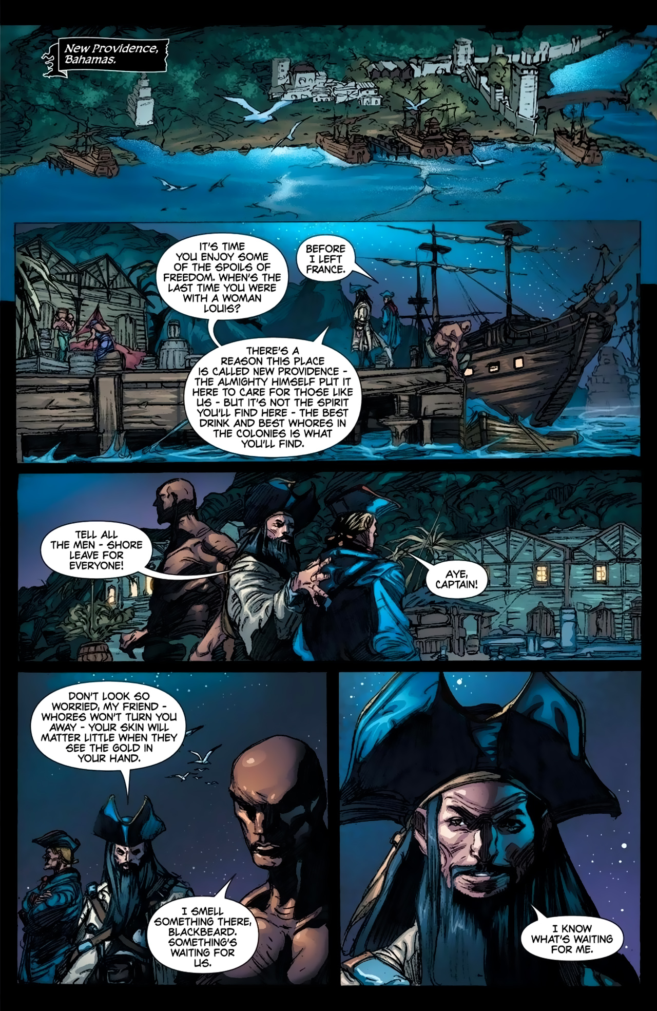 Read online Blackbeard: Legend of the Pyrate King comic -  Issue #5 - 7