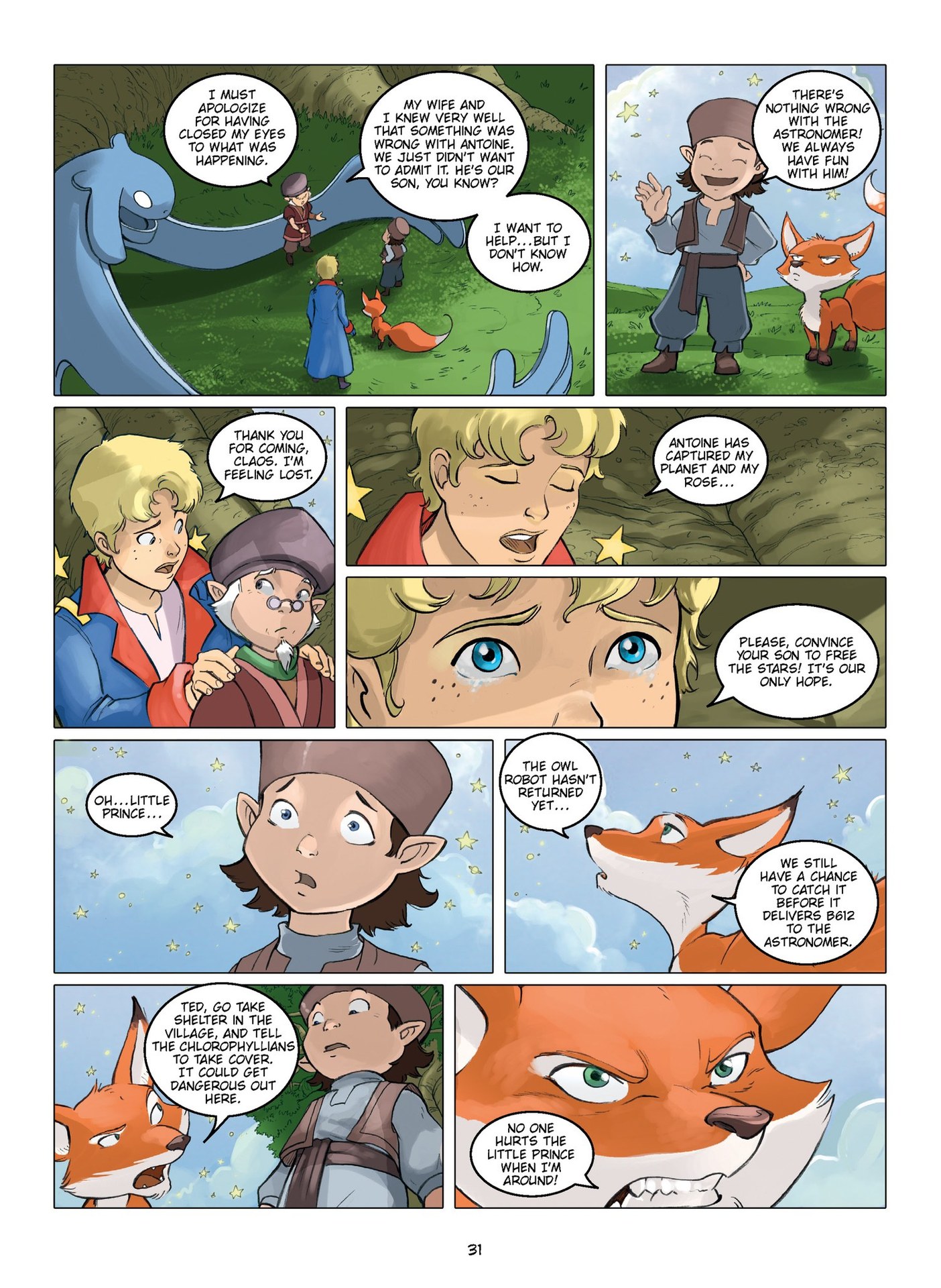 Read online The Little Prince comic -  Issue #5 - 35