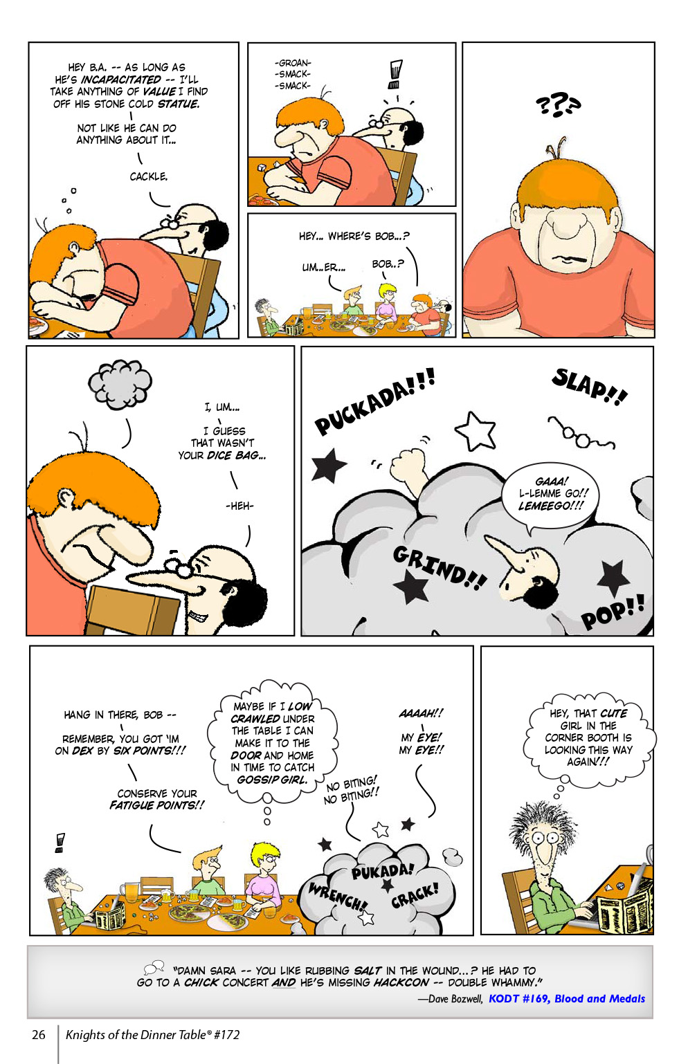 Read online Knights of the Dinner Table comic -  Issue #172 - 28