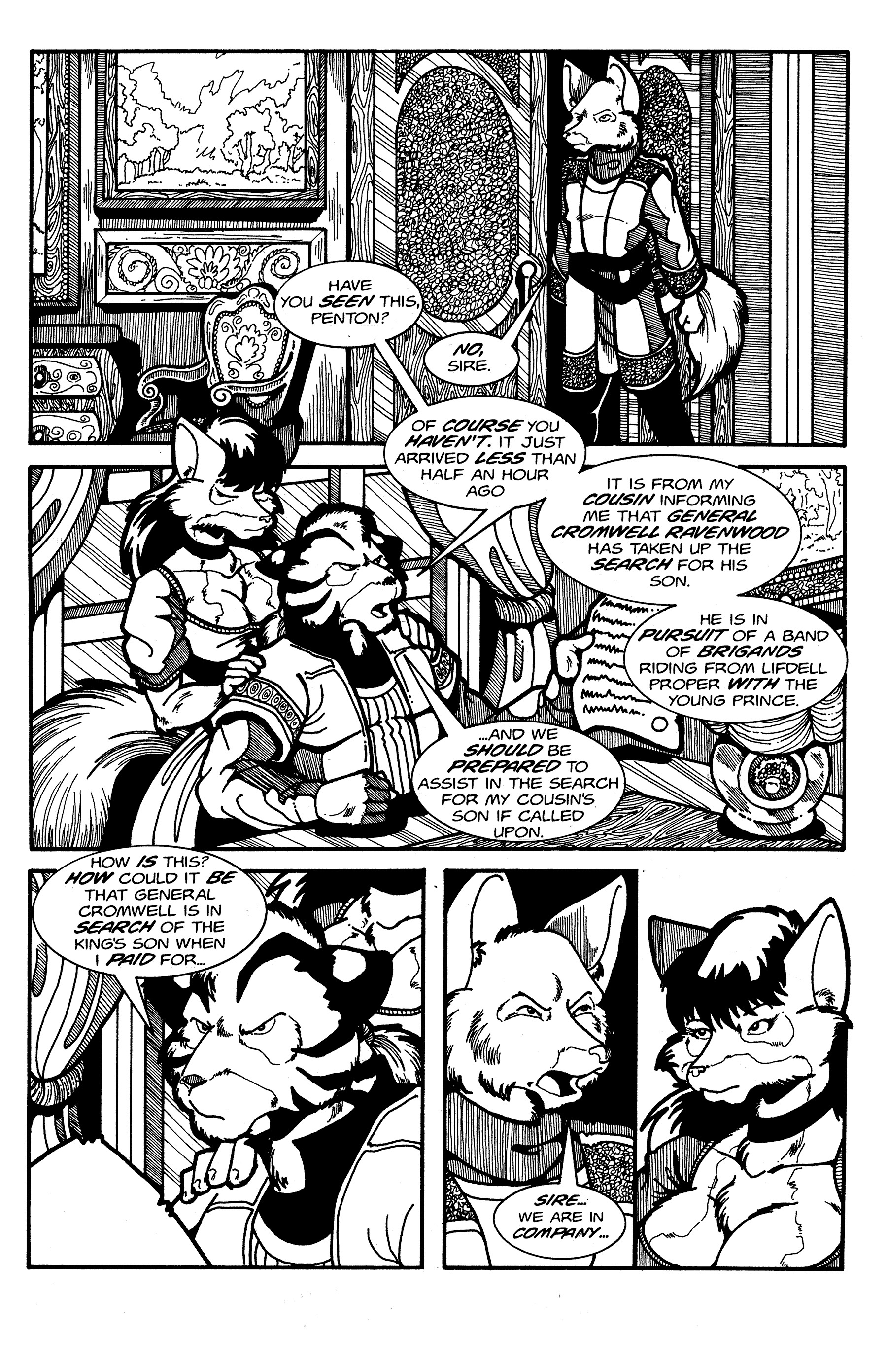 Read online Tall Tails: Thieves' Quest comic -  Issue #4 - 4