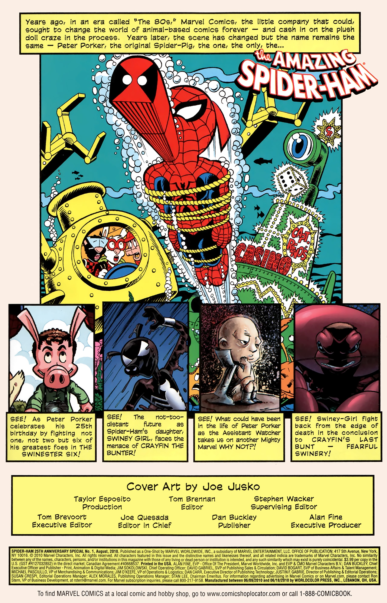 Read online Spider-Ham 25th Anniversary Special comic -  Issue # Full - 2