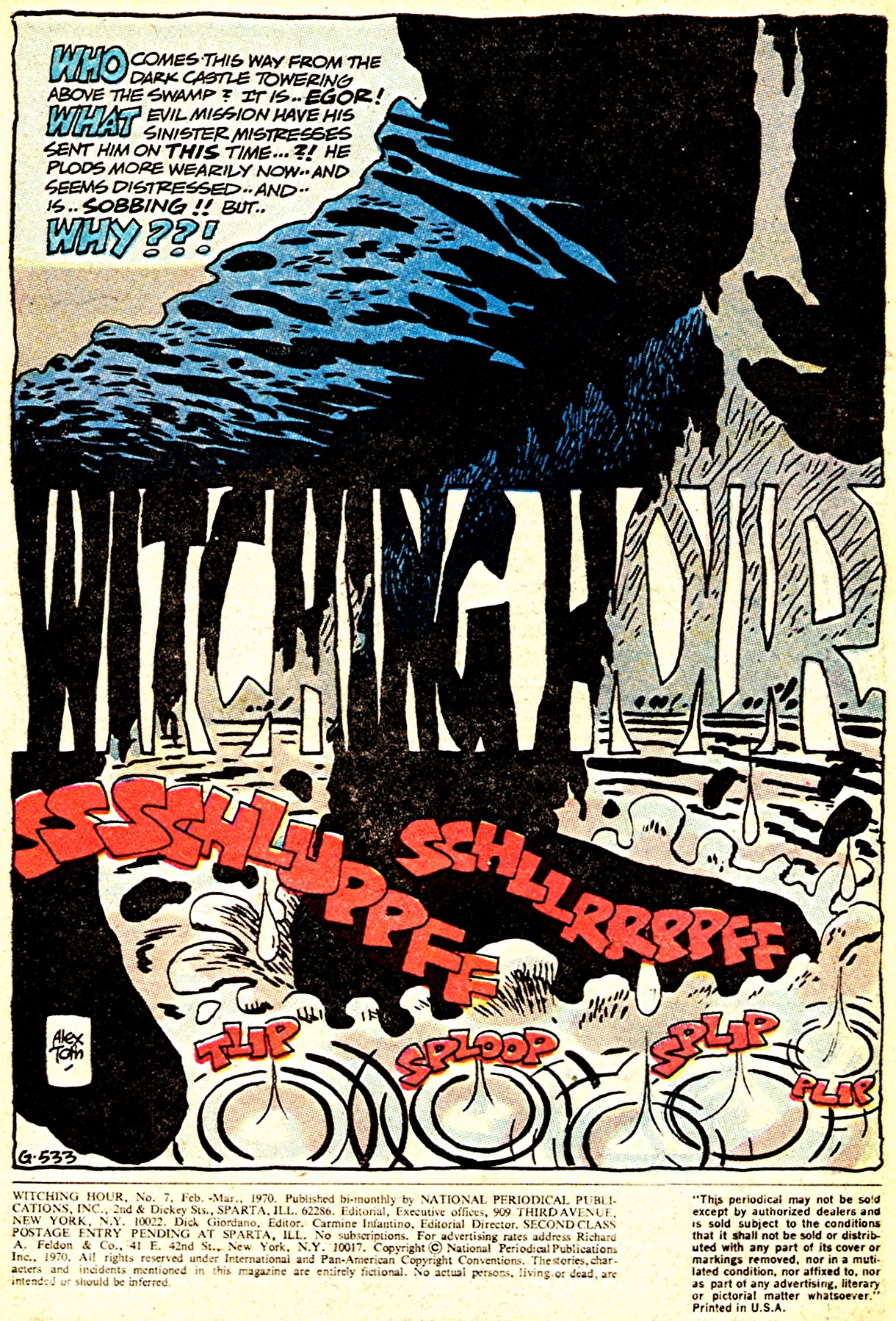 Read online The Witching Hour (1969) comic -  Issue #7 - 2