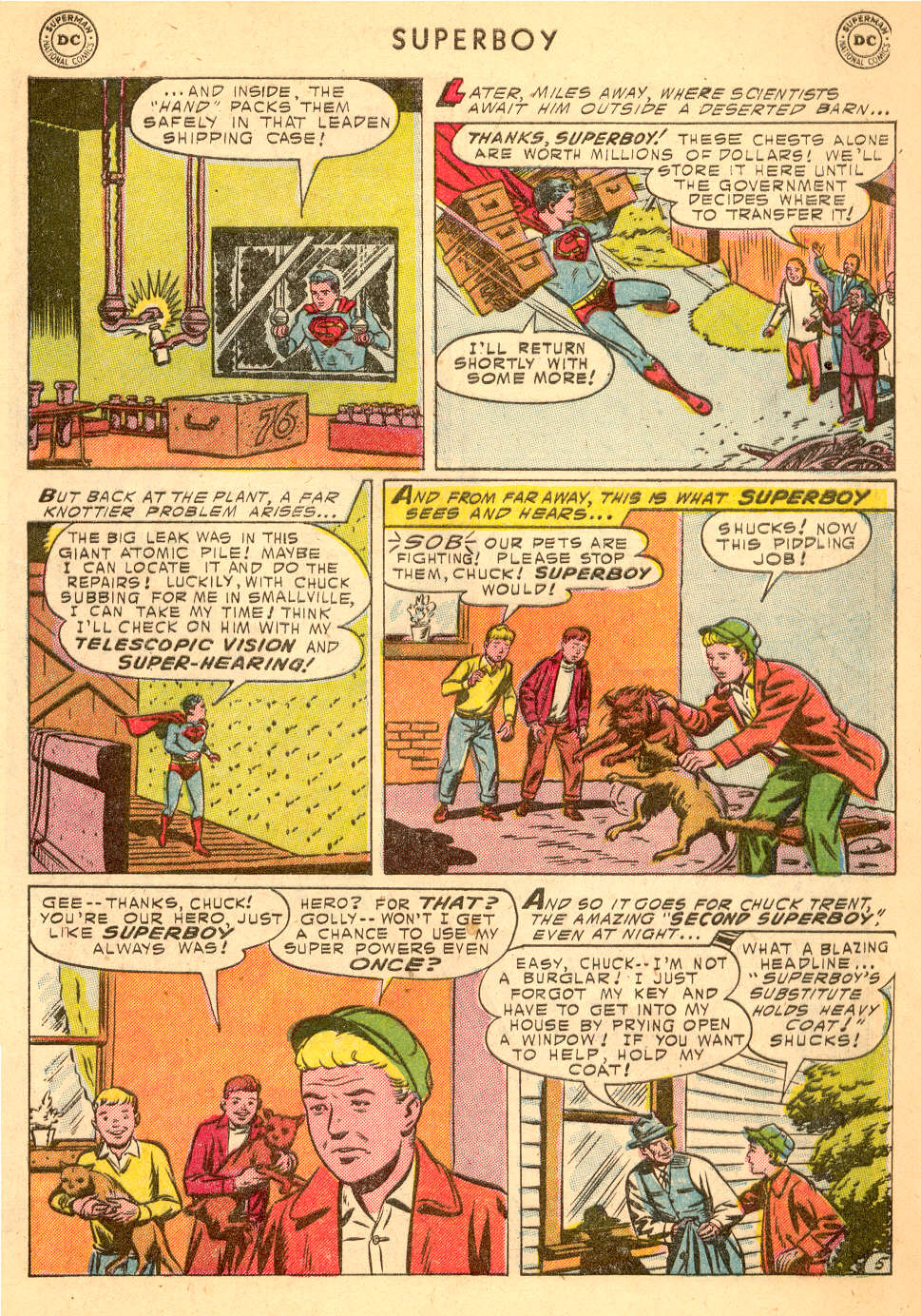 Read online Superboy (1949) comic -  Issue #39 - 27