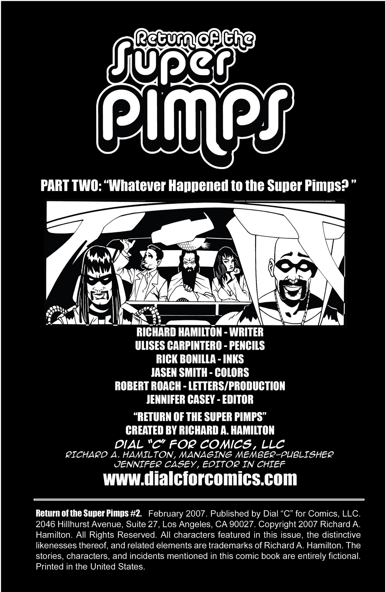 Read online Return of the Super Pimps comic -  Issue #2 - 2