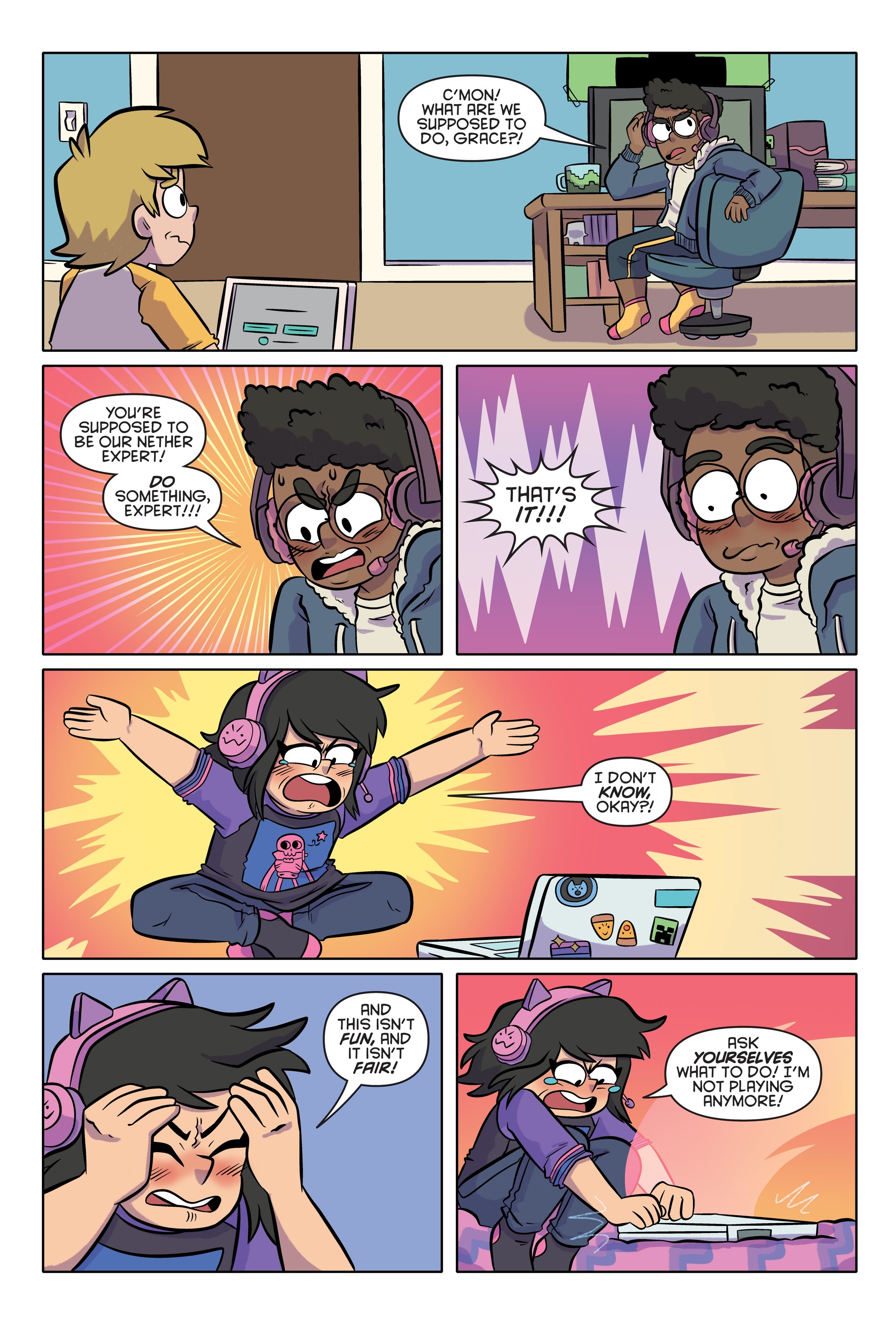 Read online Minecraft comic -  Issue # TPB 3 - 40