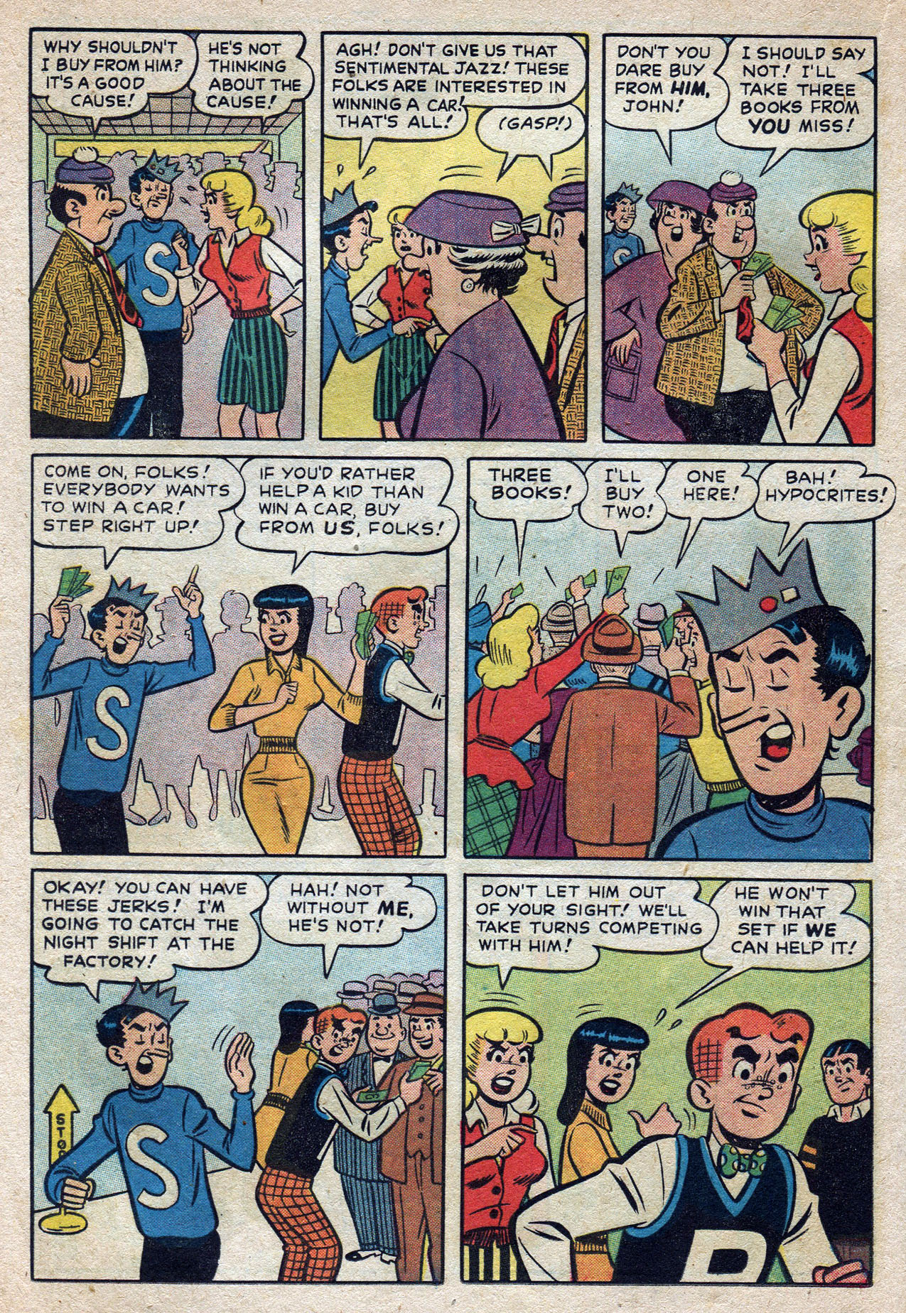 Read online Archie's Pal Jughead comic -  Issue #49 - 16