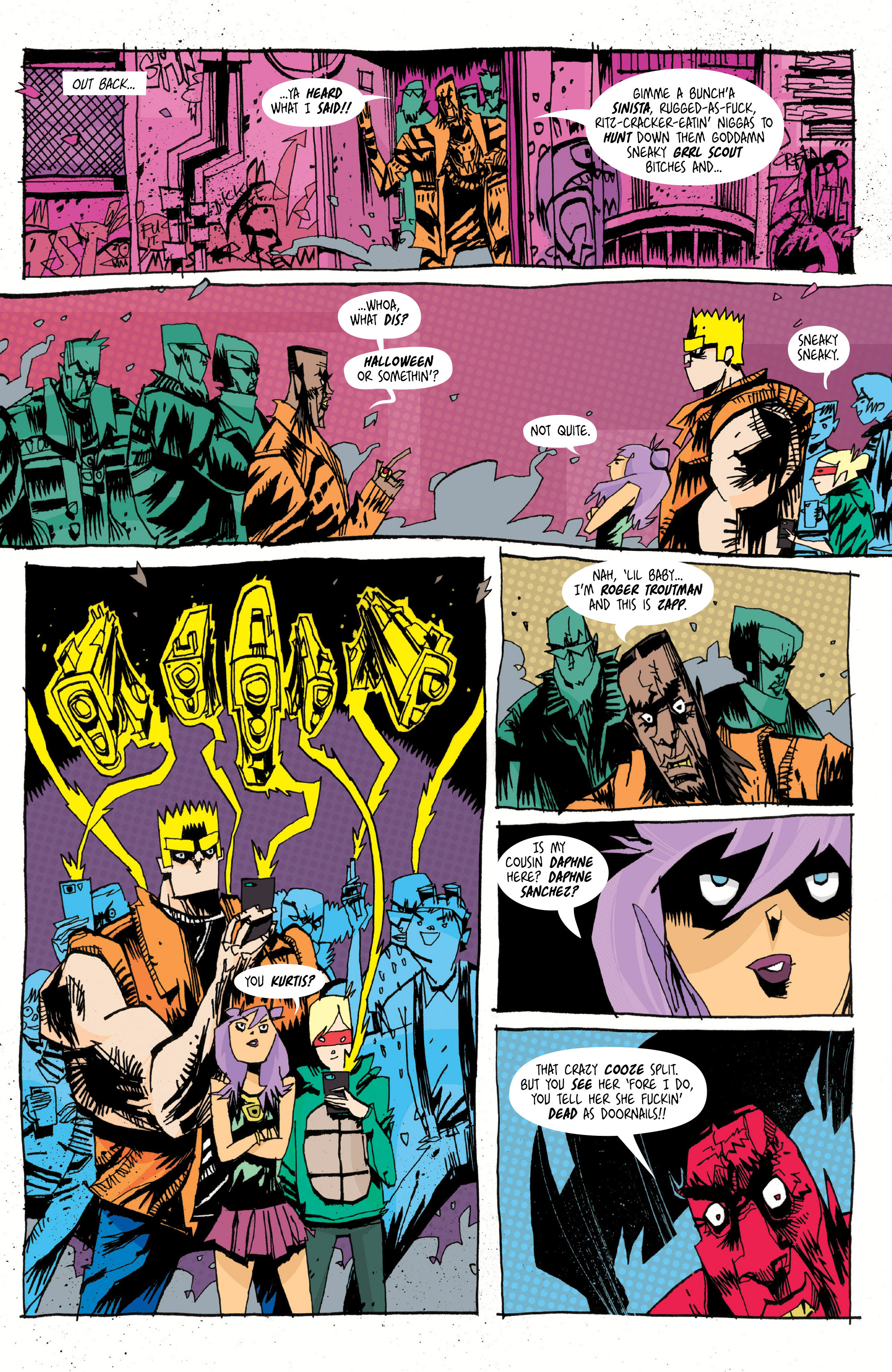 Read online Grrl Scouts: Magic Socks comic -  Issue #1 - 14