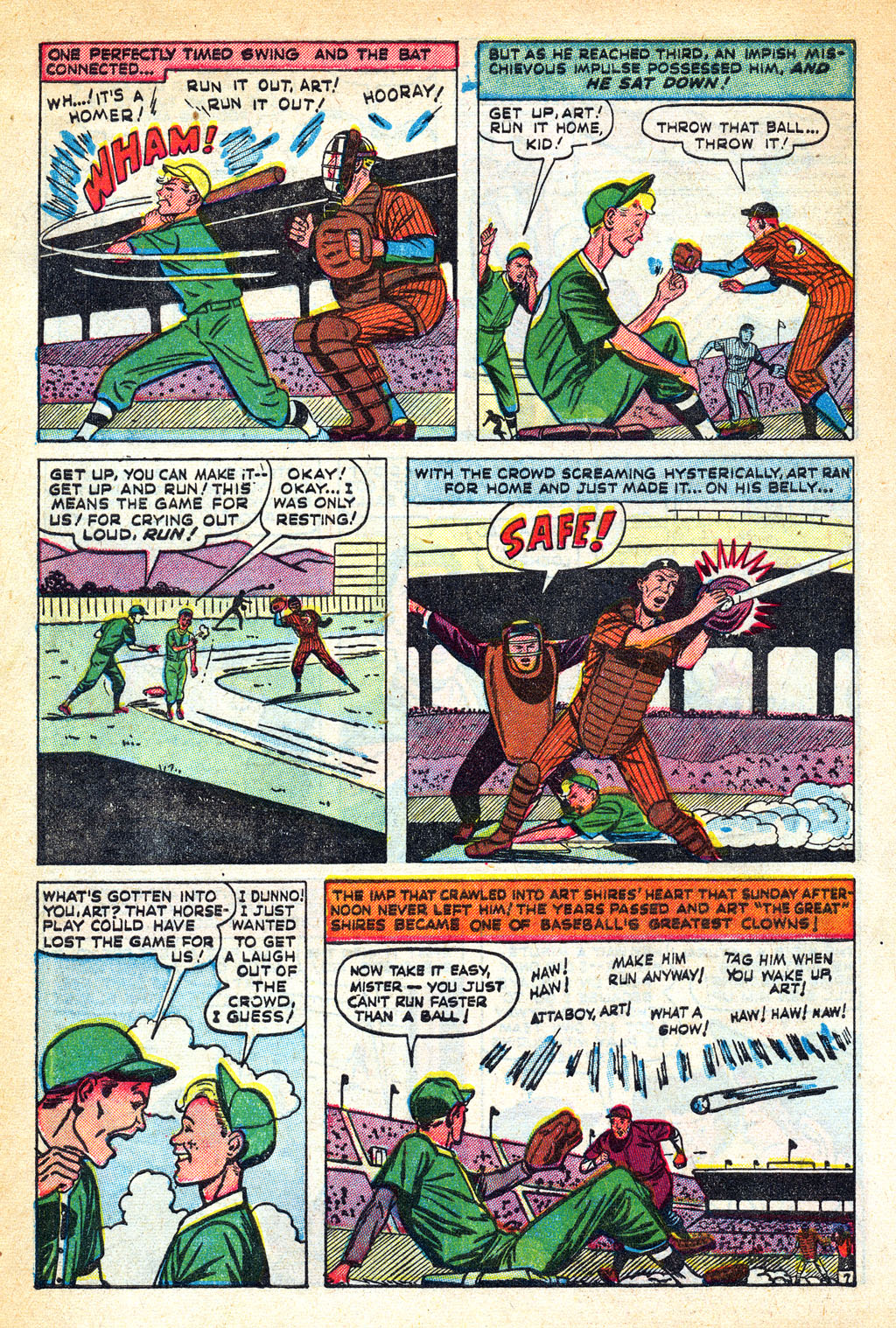 Read online Sports Action comic -  Issue #2 - 10