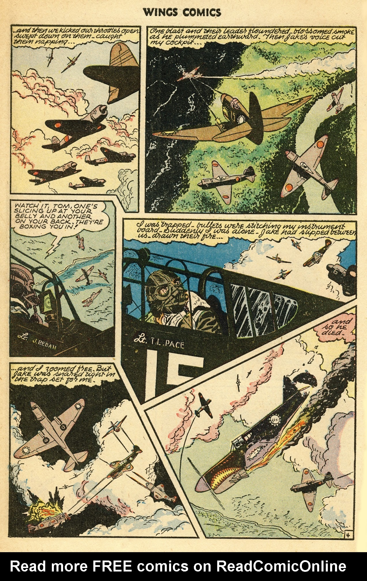 Read online Wings Comics comic -  Issue #60 - 6