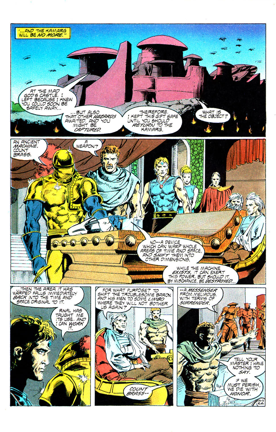 Read online Hawkmoon: The Mad God's Amulet comic -  Issue #4 - 23