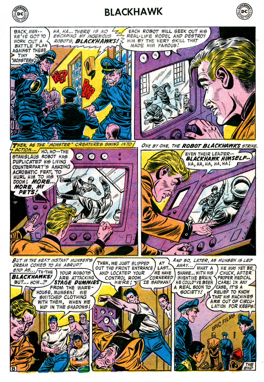 Read online Blackhawk (1957) comic -  Issue #111 - 10