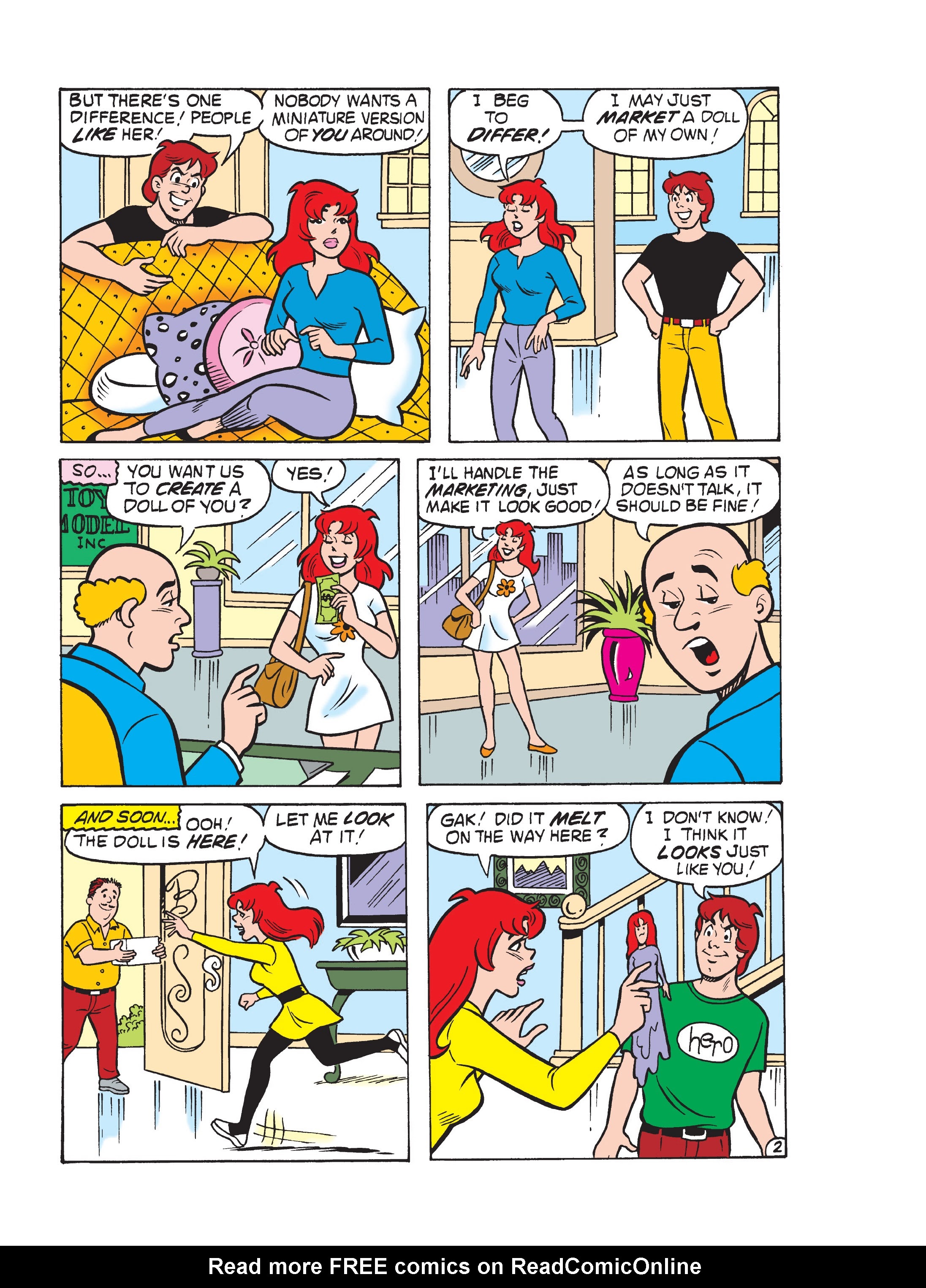 Read online World of Betty & Veronica Digest comic -  Issue #8 - 163