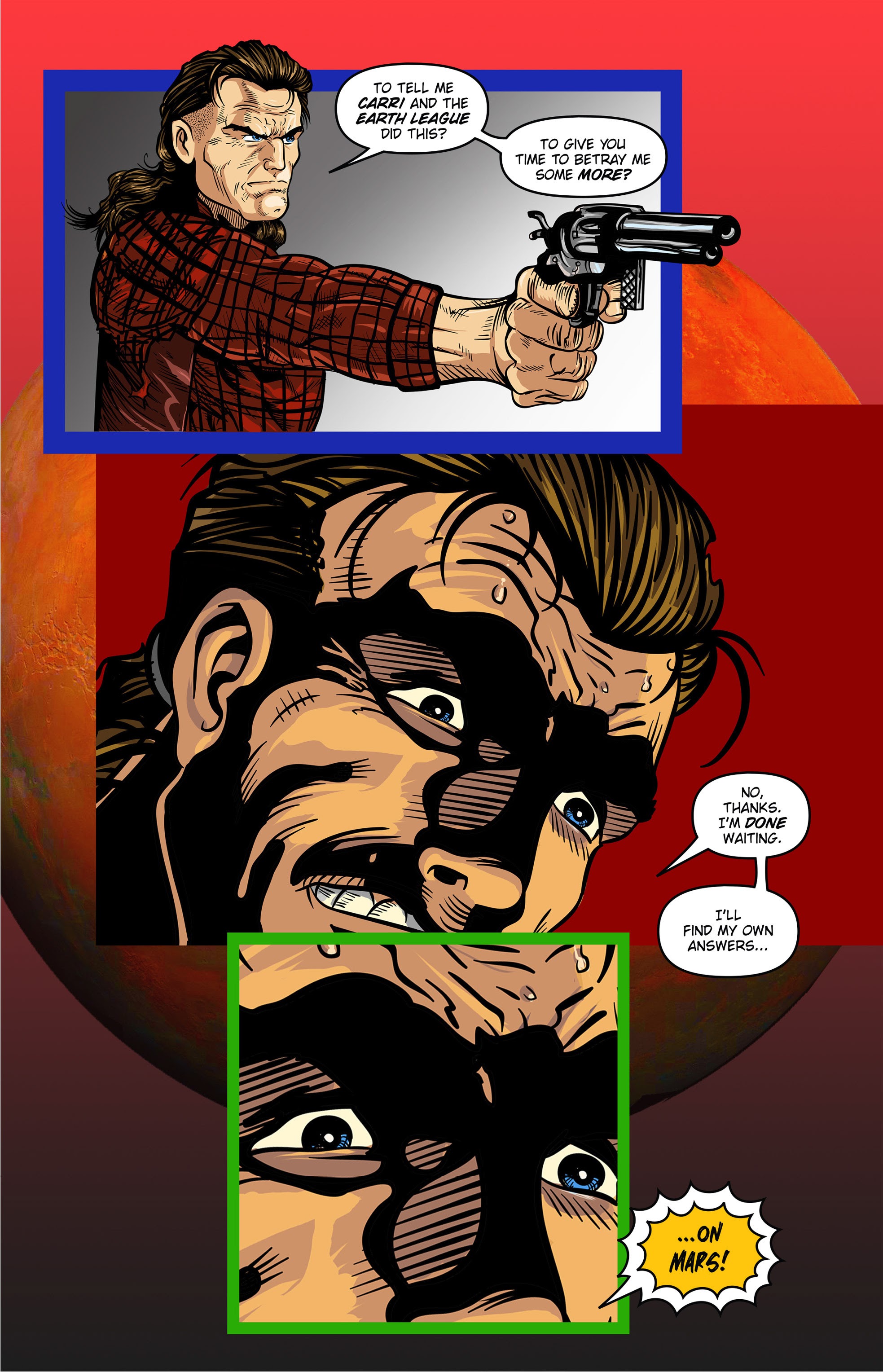 Read online William Shatner's Man O' War comic -  Issue #4 - 29