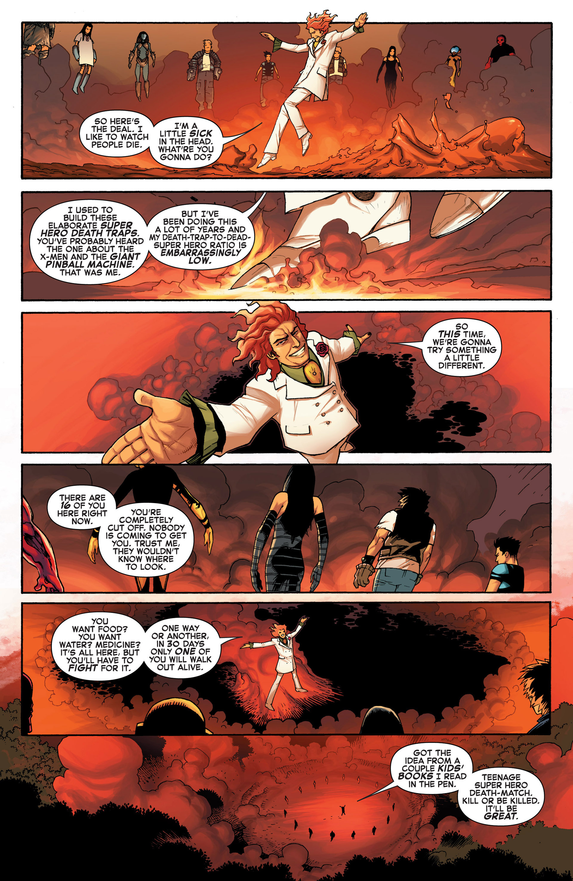 Read online Avengers Arena comic -  Issue #1 - 12