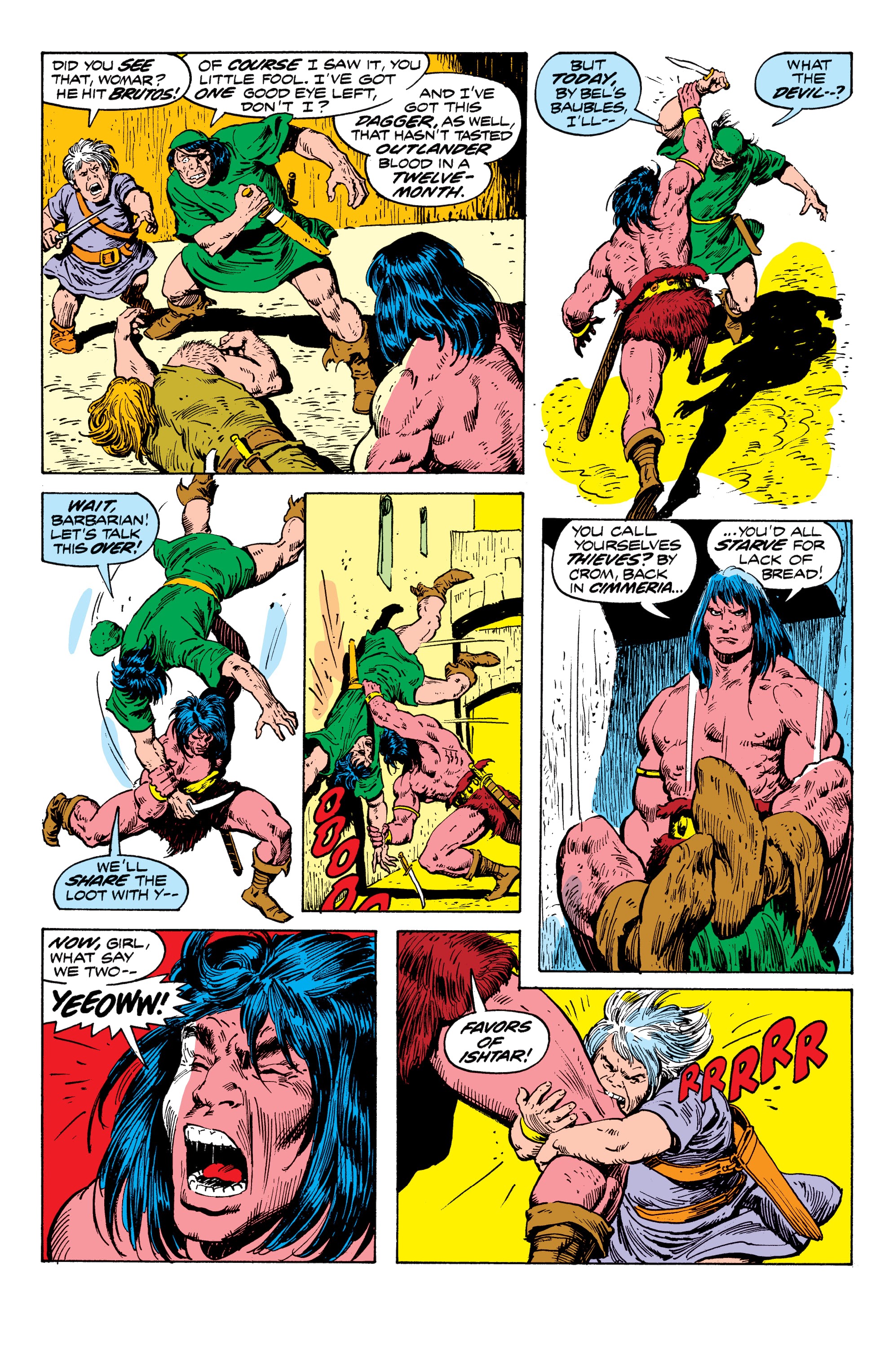 Read online Conan The Barbarian Epic Collection: The Original Marvel Years - The Curse Of The Golden Skull comic -  Issue # TPB (Part 3) - 105