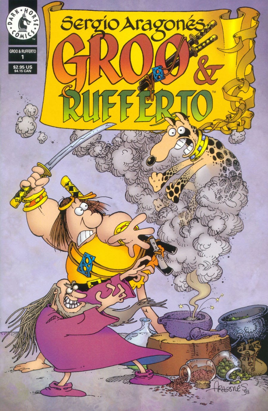 Read online Sergio Aragonés' Groo And Rufferto comic -  Issue #1 - 1