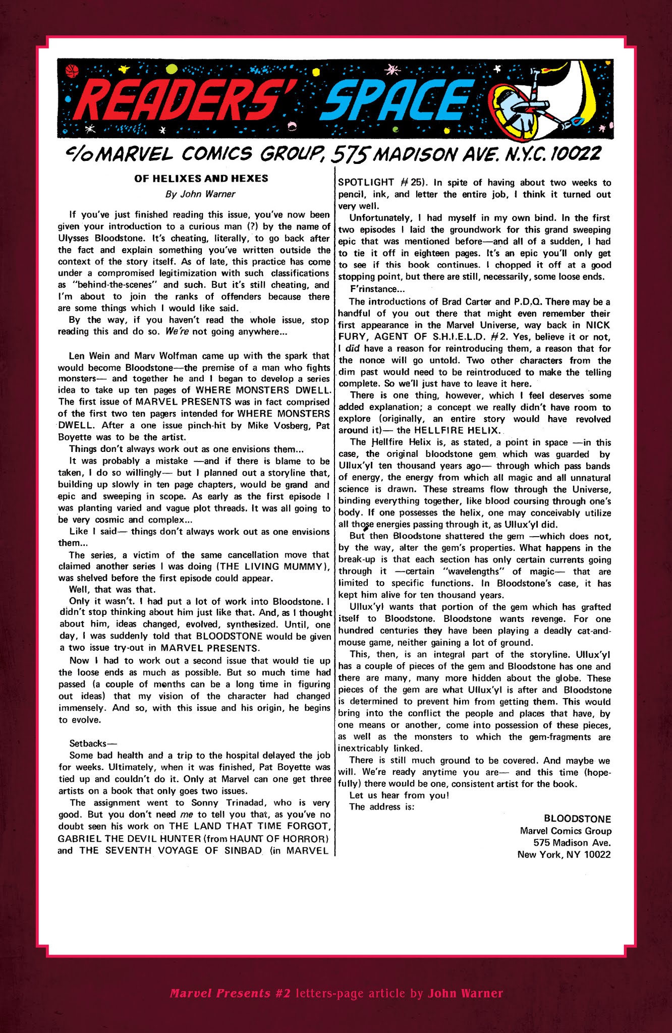 Read online Bloodstone & the Legion of Monsters comic -  Issue # TPB (Part 2) - 55