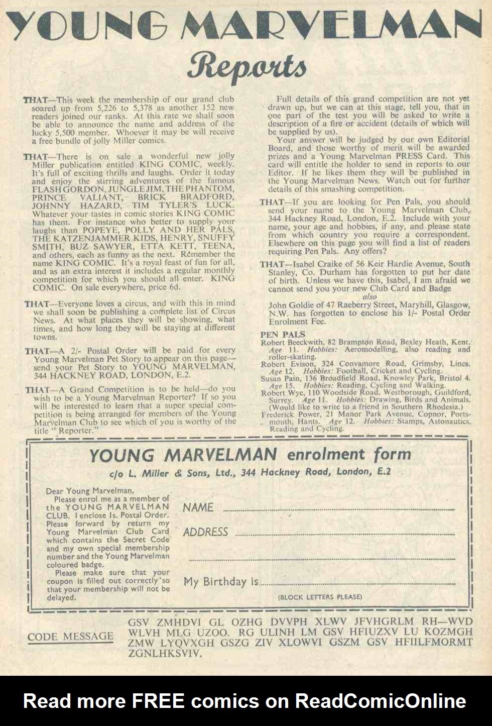 Read online Young Marvelman comic -  Issue #44 - 23