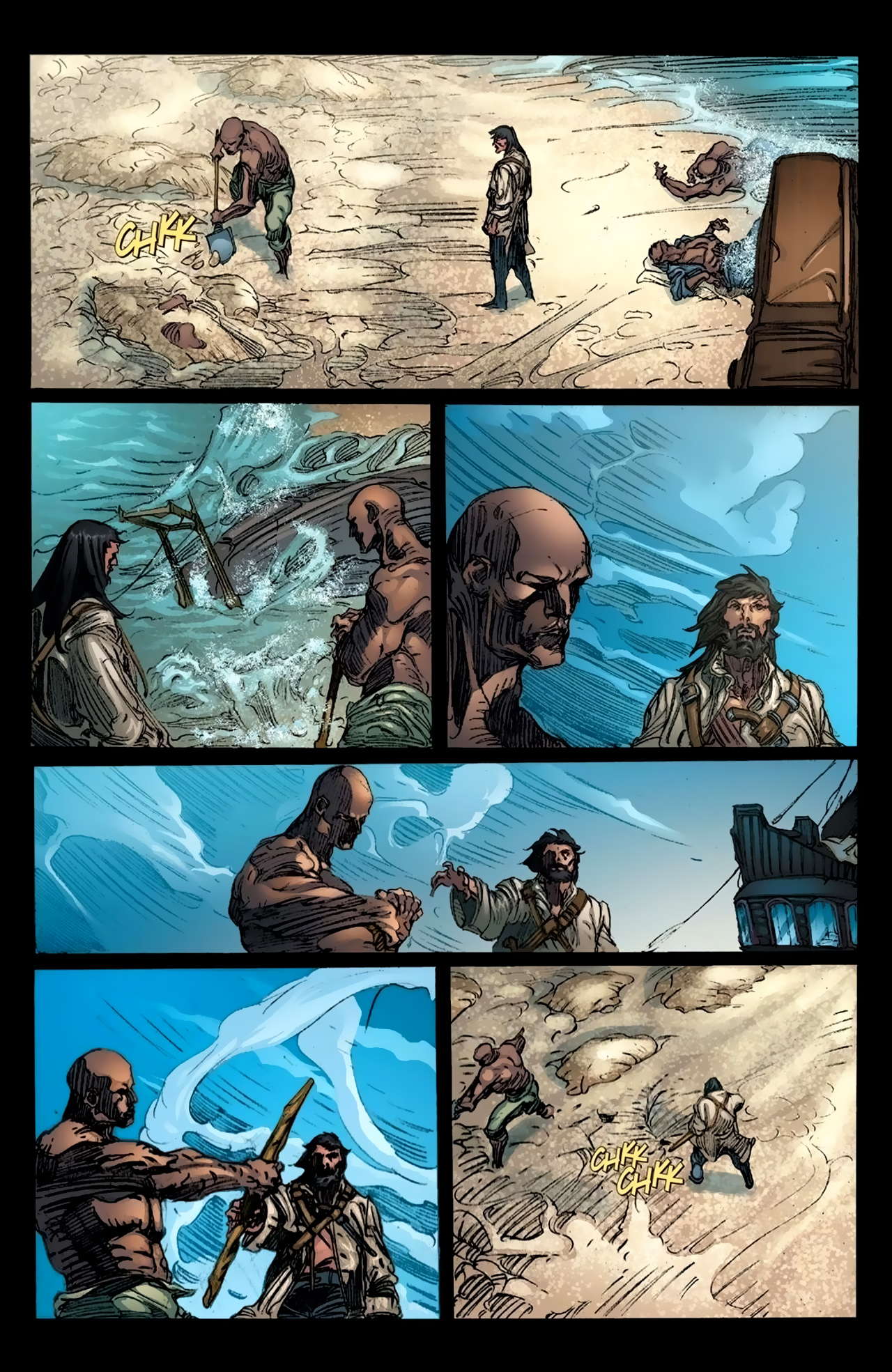 Read online Blackbeard: Legend of the Pyrate King comic -  Issue #4 - 16