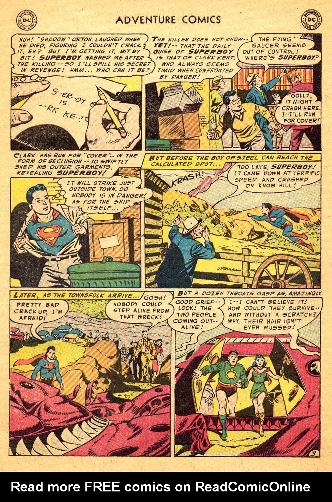 Read online Adventure Comics (1938) comic -  Issue #217 - 5