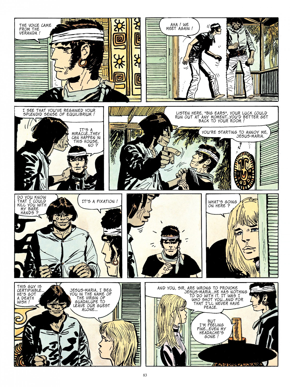 Read online Corto Maltese comic -  Issue # TPB 4 - 72