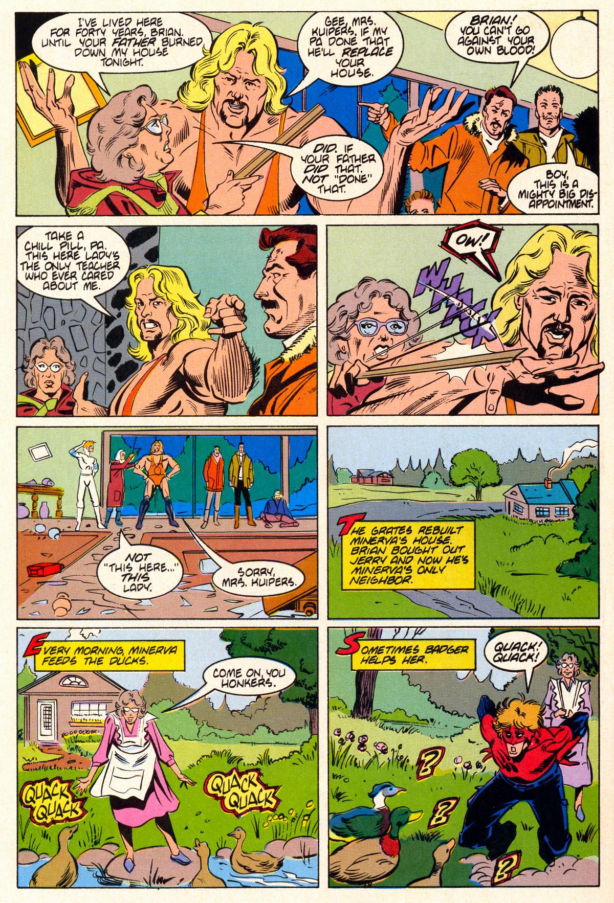 Read online The Badger comic -  Issue #25 - 26