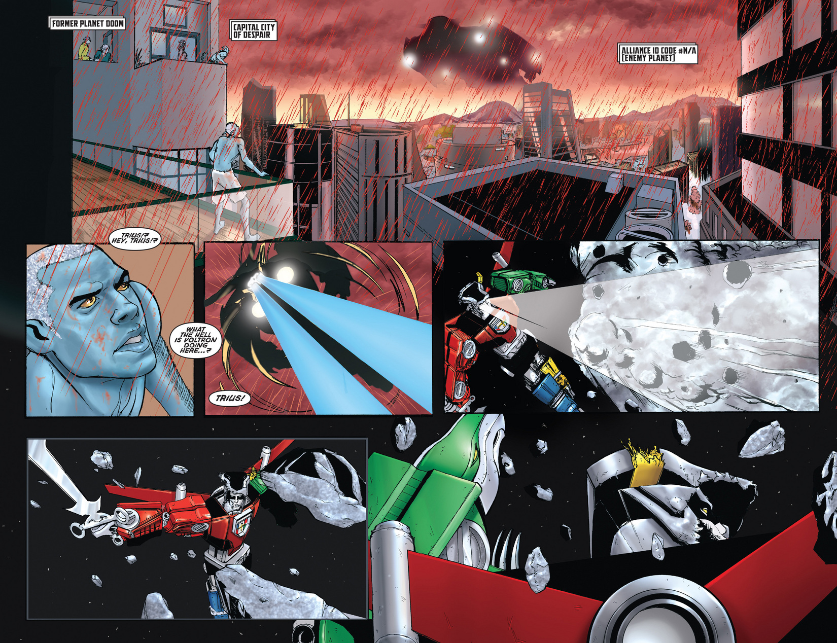 Read online Voltron comic -  Issue #8 - 18