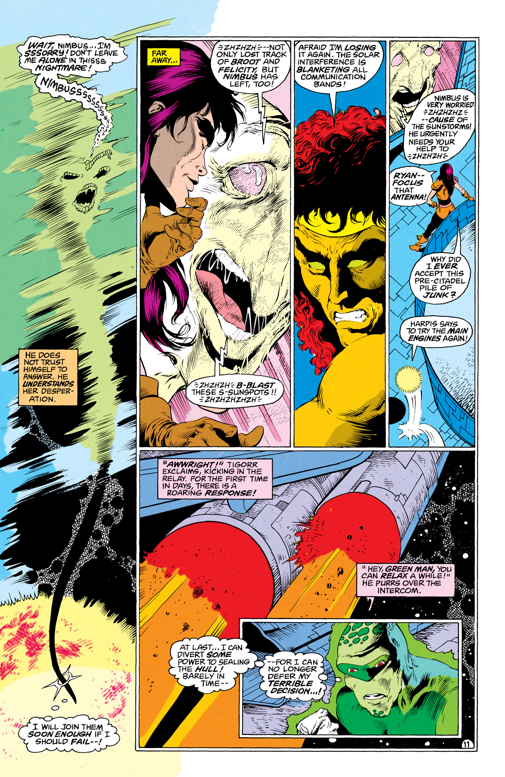 Read online The Omega Men (1983) comic -  Issue #26 - 12