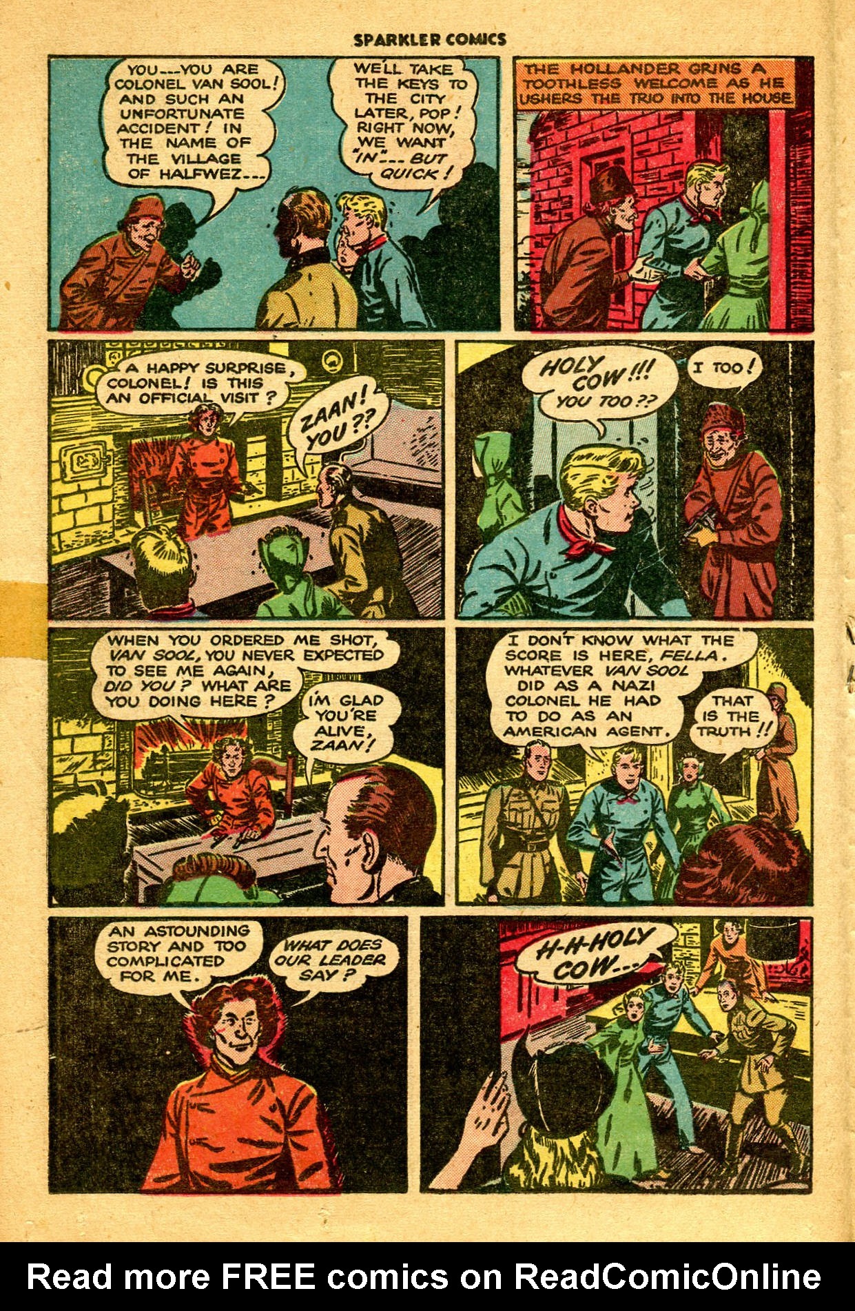 Read online Sparkler Comics comic -  Issue #32 - 18