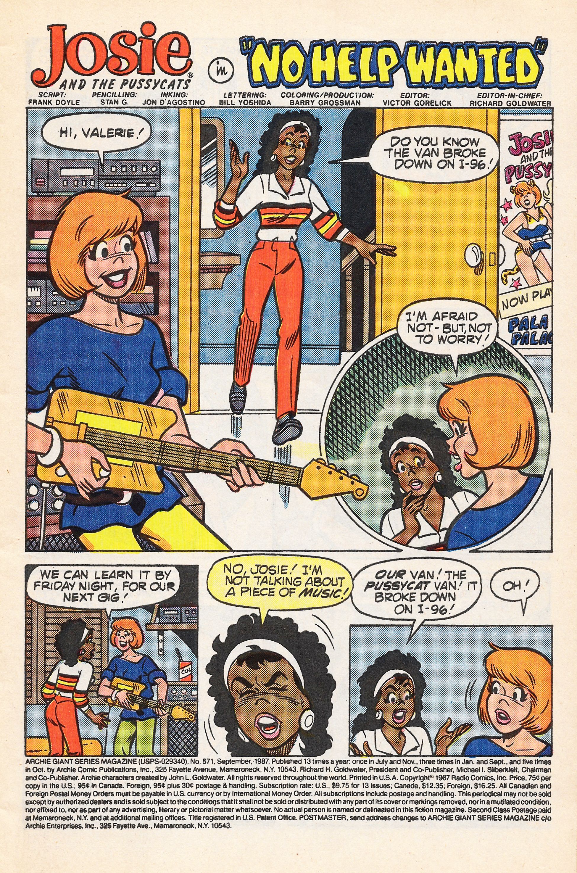 Read online Archie Giant Series Magazine comic -  Issue #571 - 3