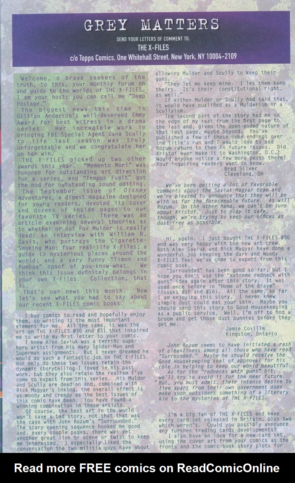 Read online The X-Files (1995) comic -  Issue #34 - 24