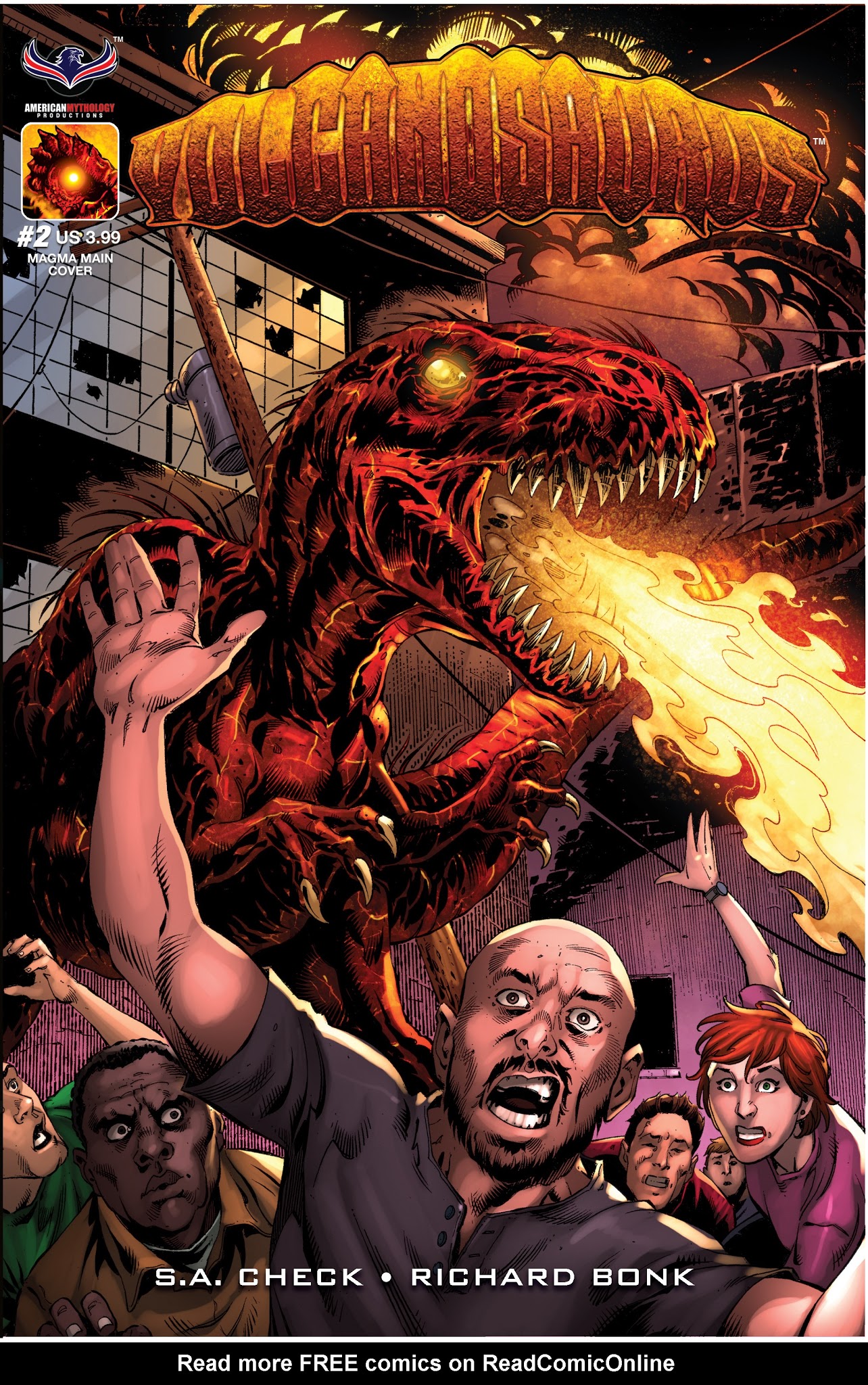 Read online Volcanosaurus comic -  Issue #2 - 1
