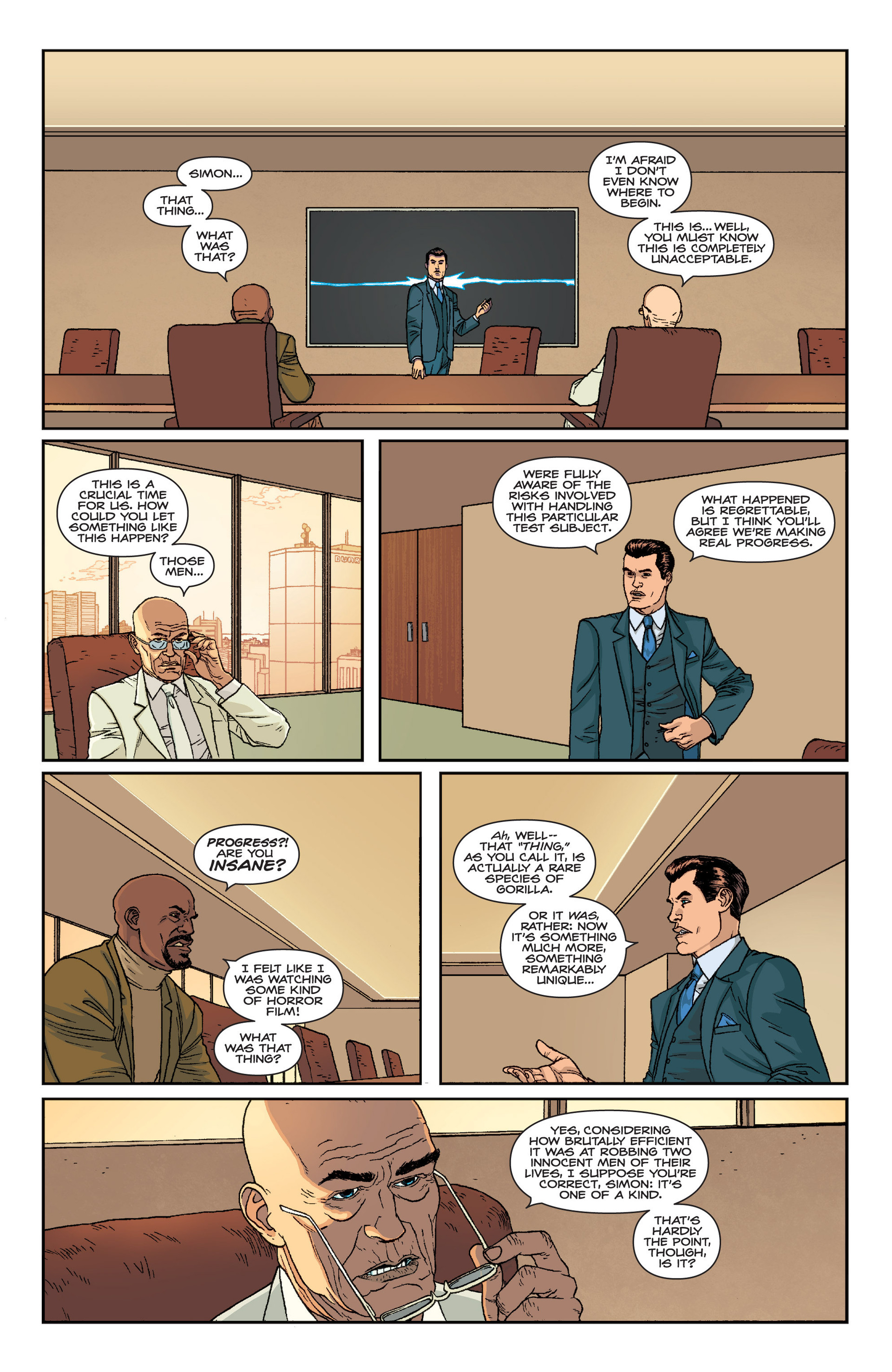 Read online Nowhere Men comic -  Issue #1 - 8