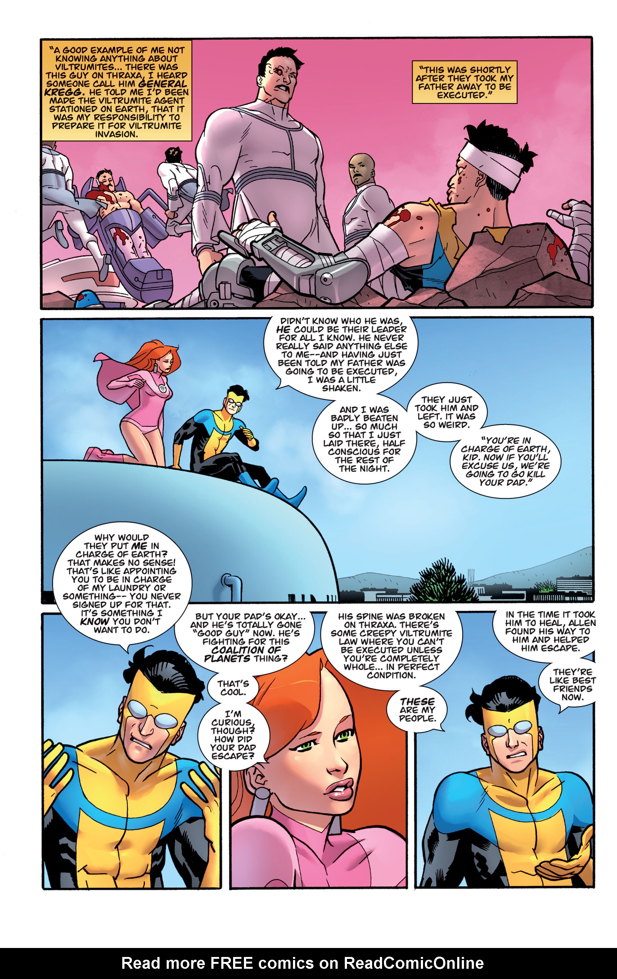Read online Invincible comic -  Issue # _TPB 13 - Growing Pains - 137