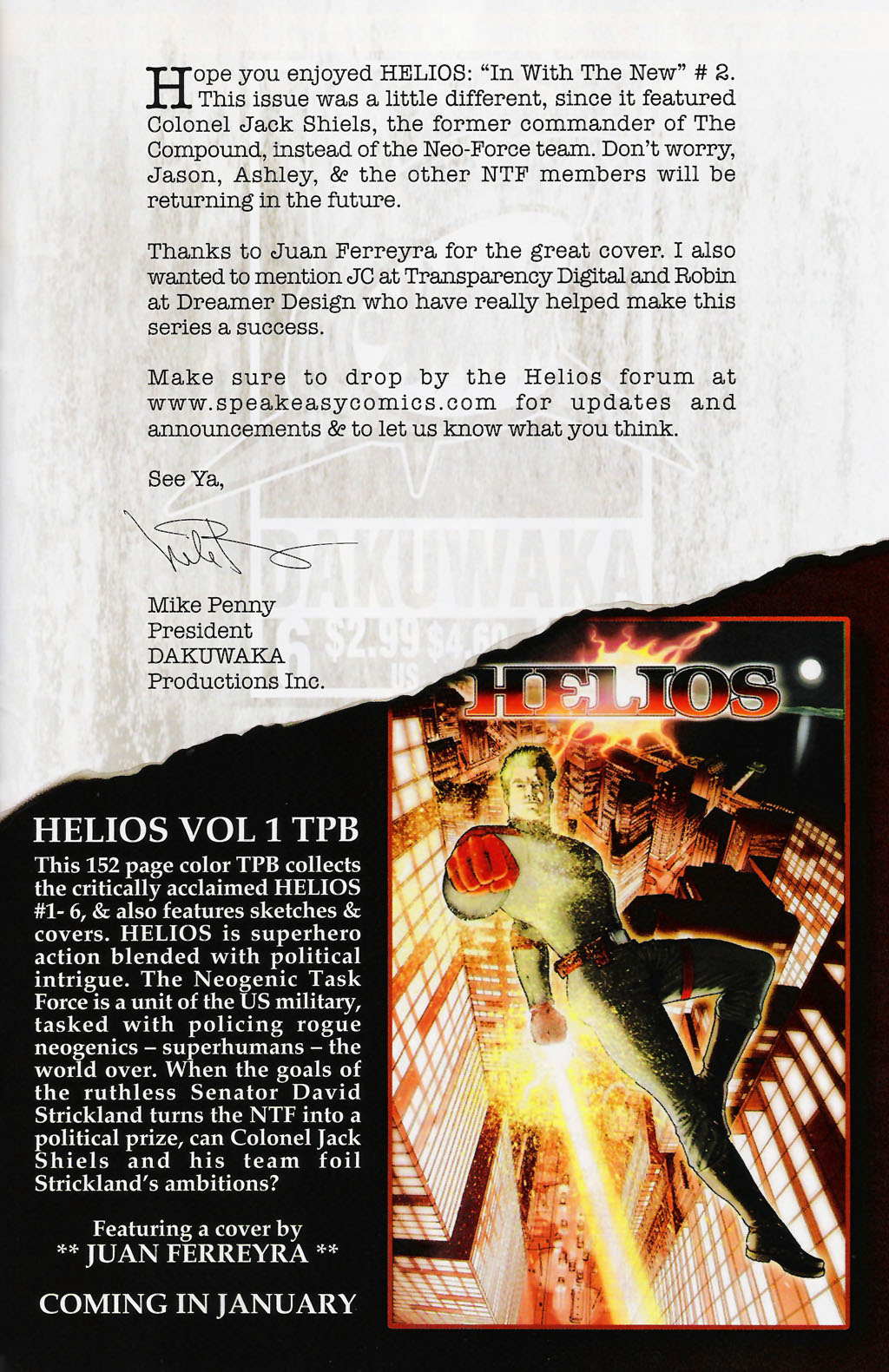 Read online Helios: In With The New comic -  Issue #2 - 19