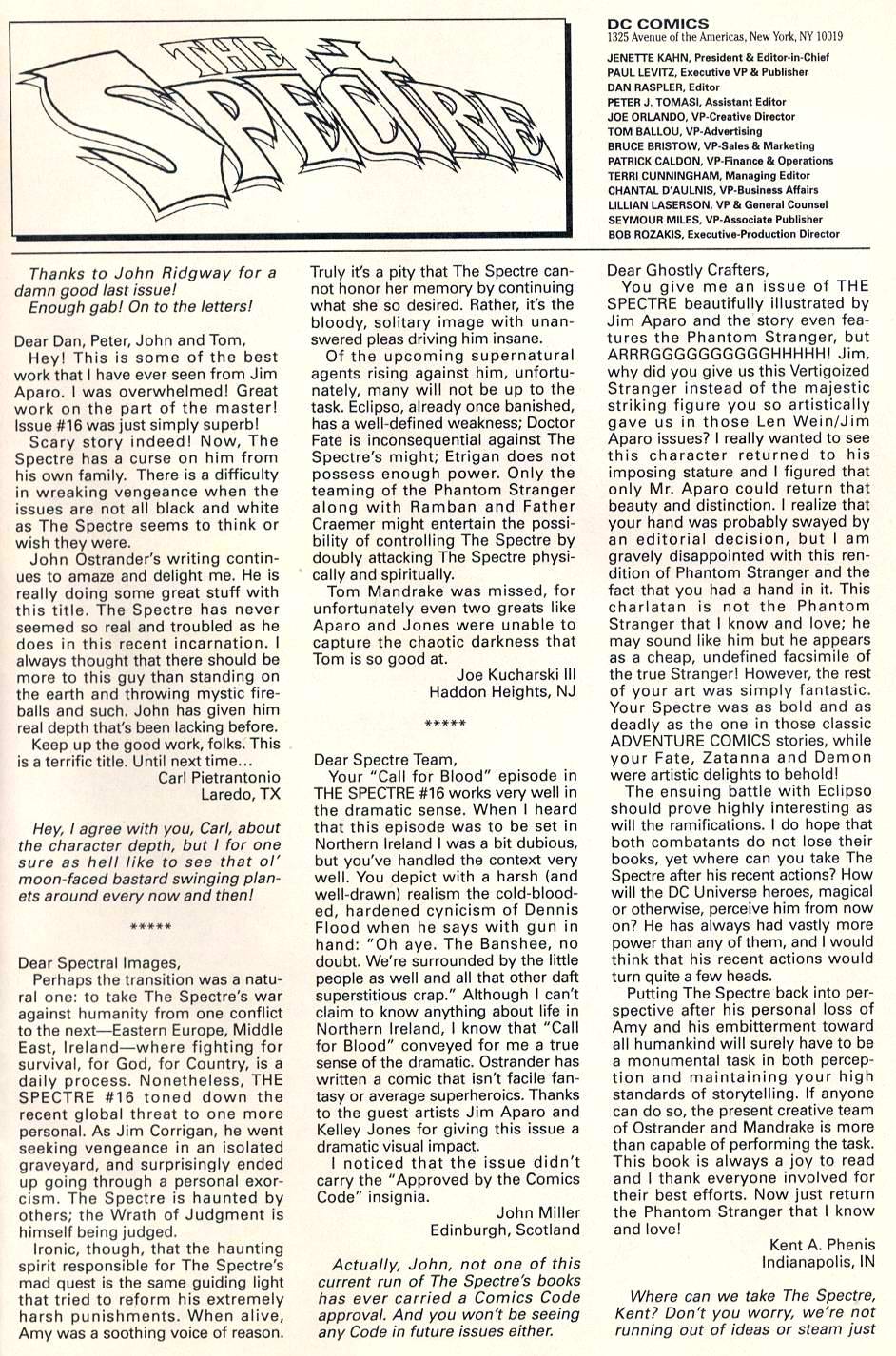 Read online The Spectre (1992) comic -  Issue #21 - 26