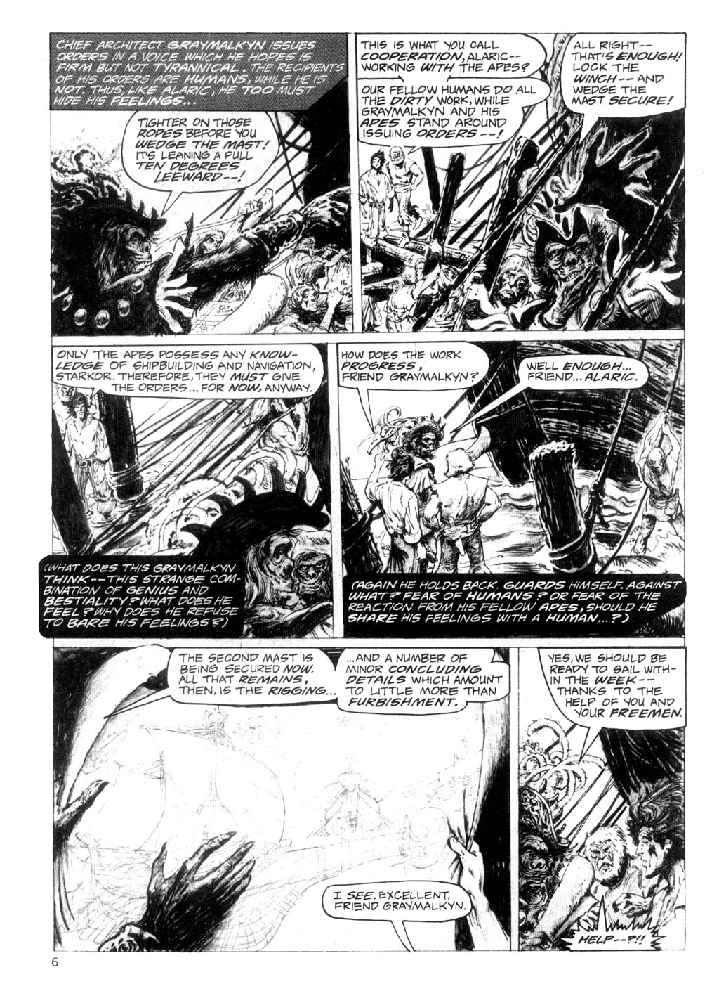 Read online Planet of the Apes comic -  Issue #15 - 4