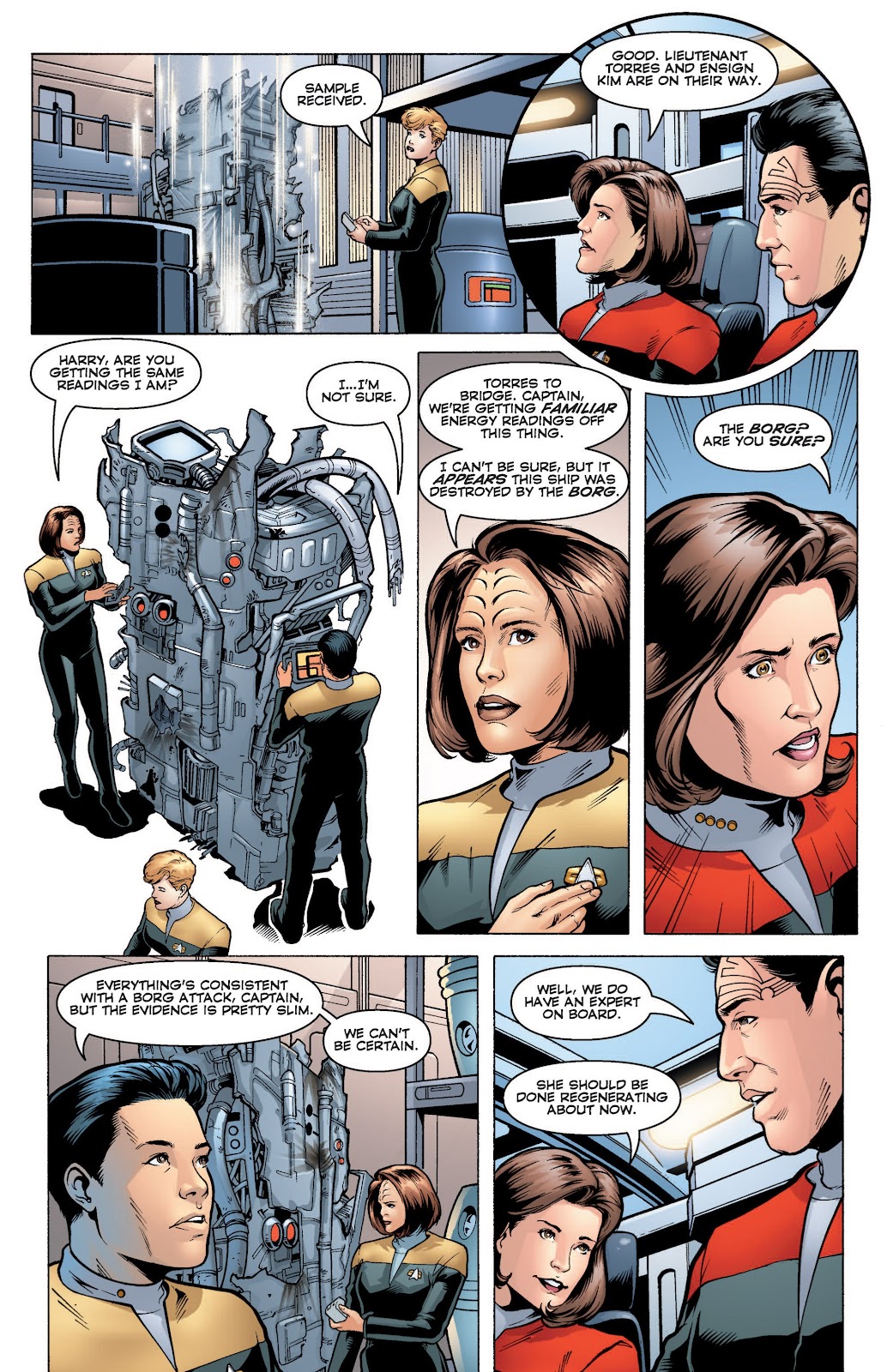 Star Trek: Voyager--Encounters with the Unknown issue TPB - Page 7