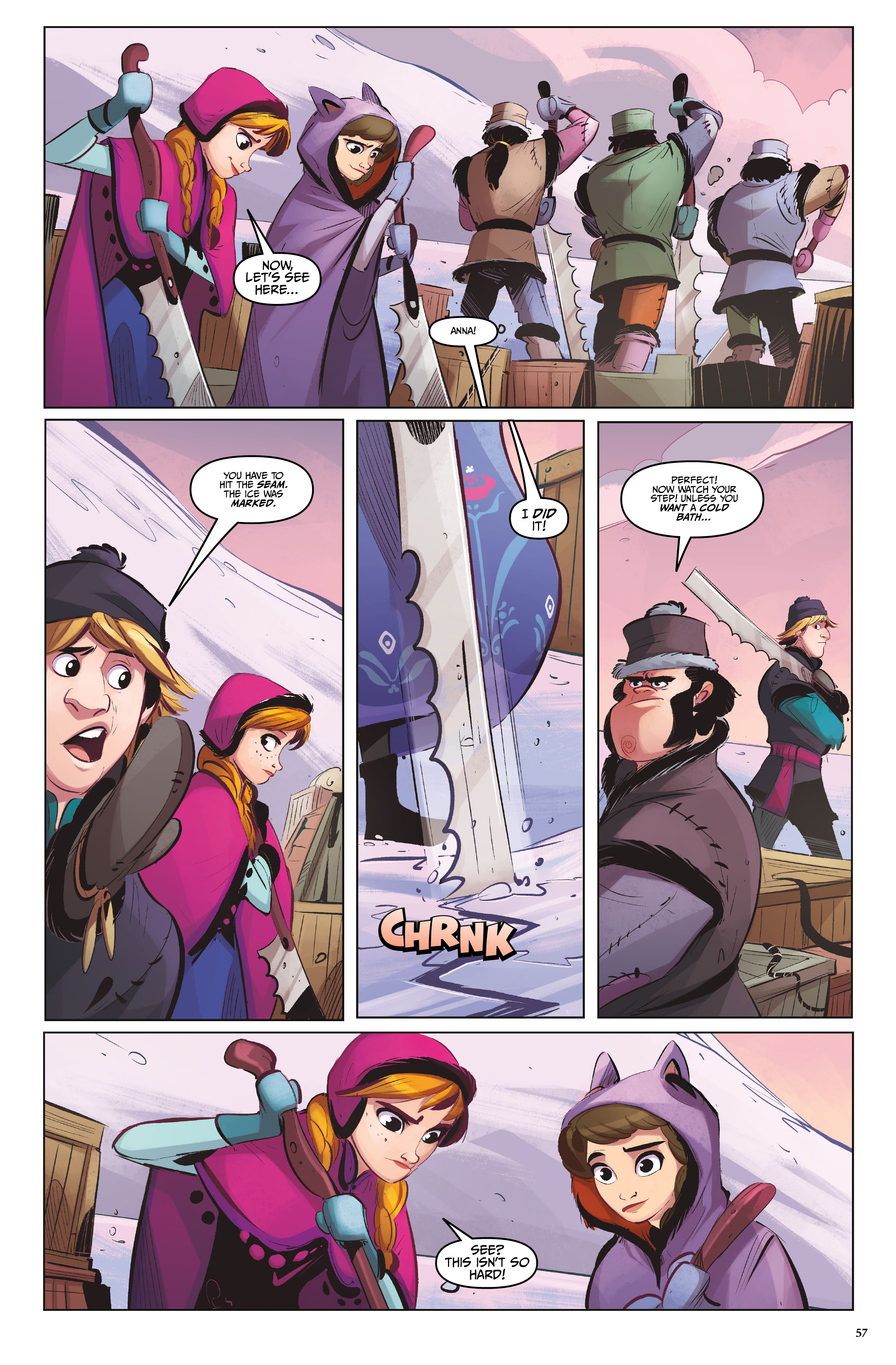 Read online Disney Frozen Library Edition comic -  Issue # TPB (Part 1) - 59